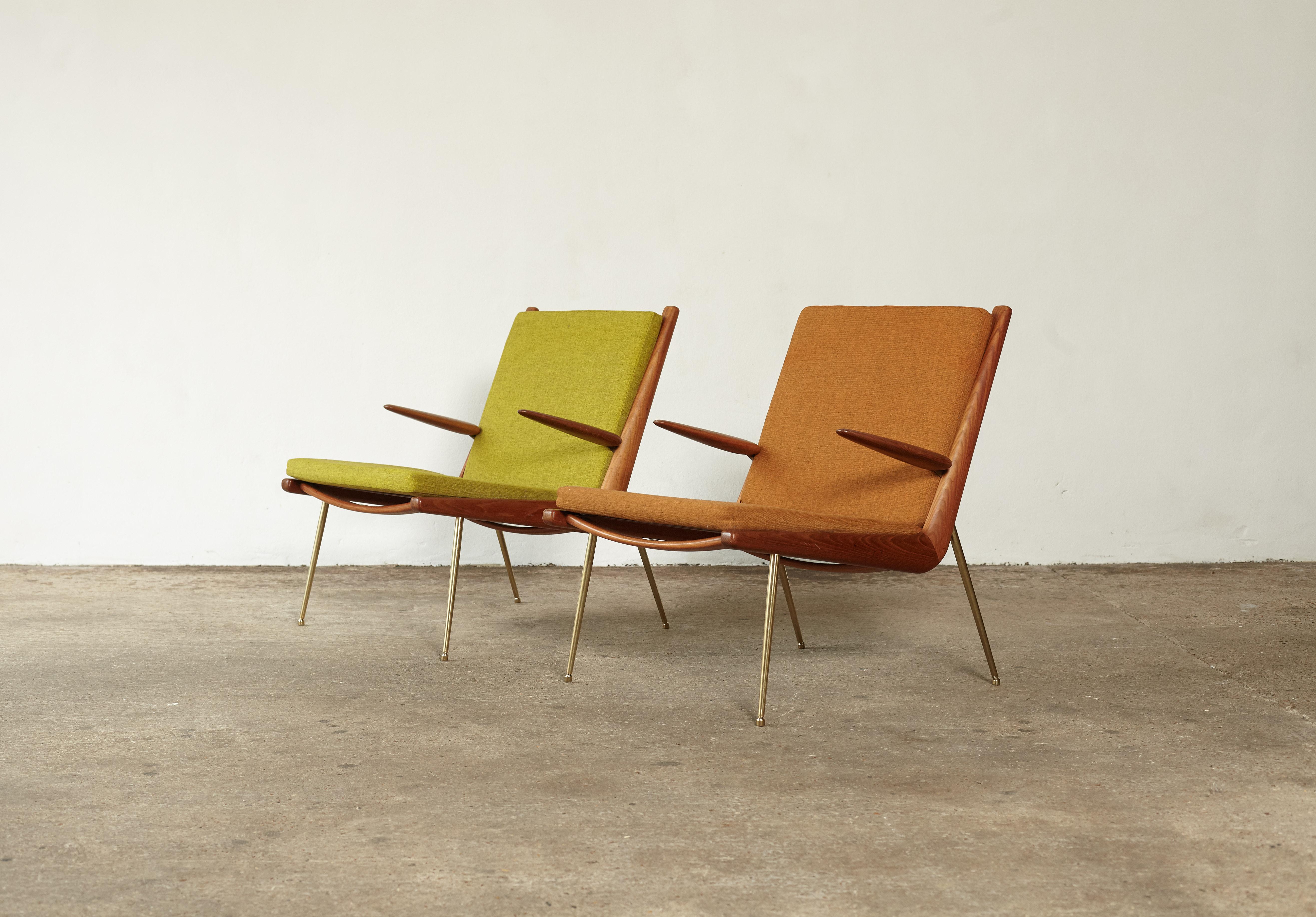 Peter Hvidt and Orla Mølgaard-Nielsen Boomerang Chairs, Denmark, 1960s 1