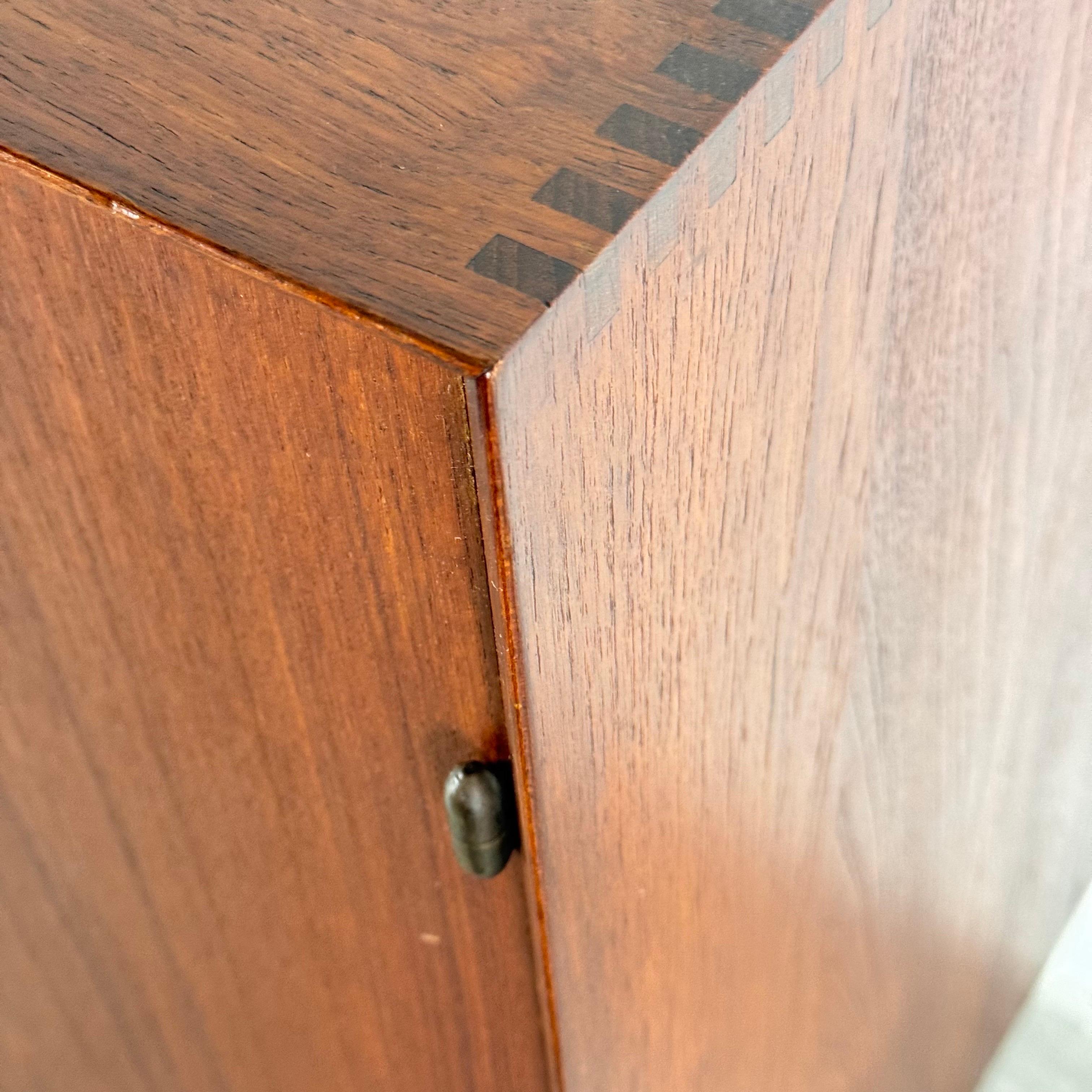 Peter Hvidt & Orla Mølgaard-Nielsen Cabinet in Teak for Søborg Møbelfabrik, 1956 For Sale 10