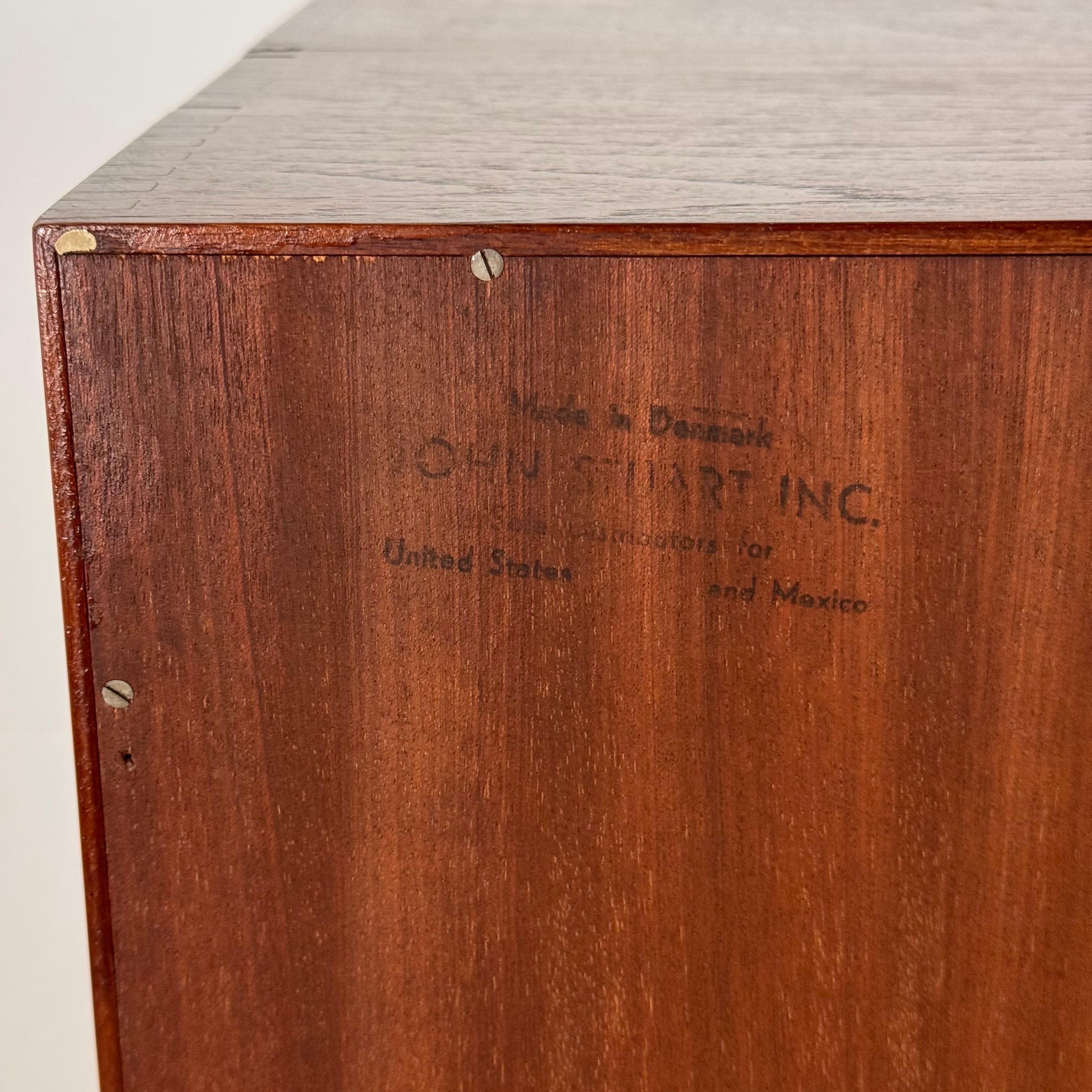 Peter Hvidt & Orla Mølgaard-Nielsen Cabinet in Teak for Søborg Møbelfabrik, 1956 For Sale 13