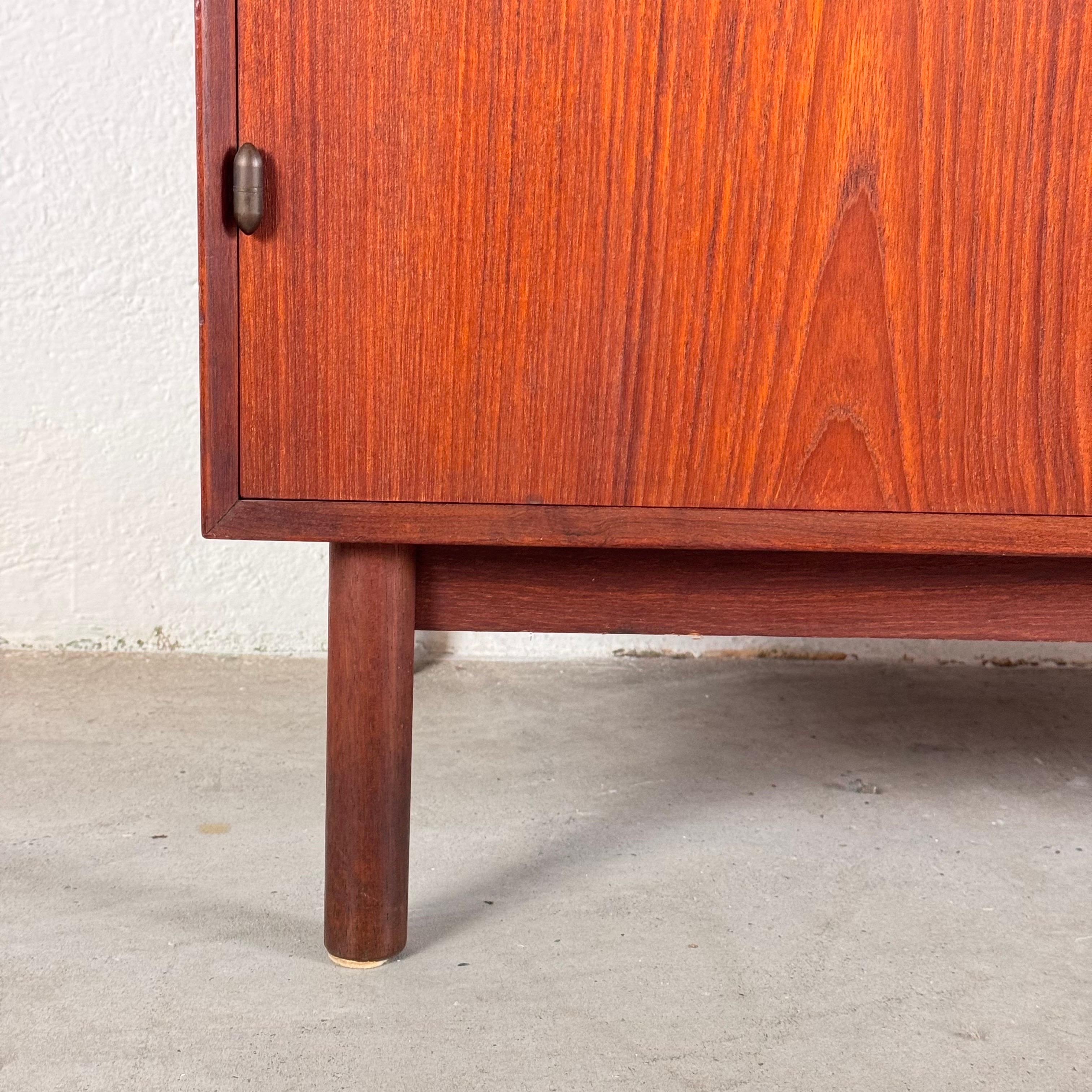 Mid-20th Century Peter Hvidt & Orla Mølgaard-Nielsen Cabinet in Teak for Søborg Møbelfabrik, 1956 For Sale