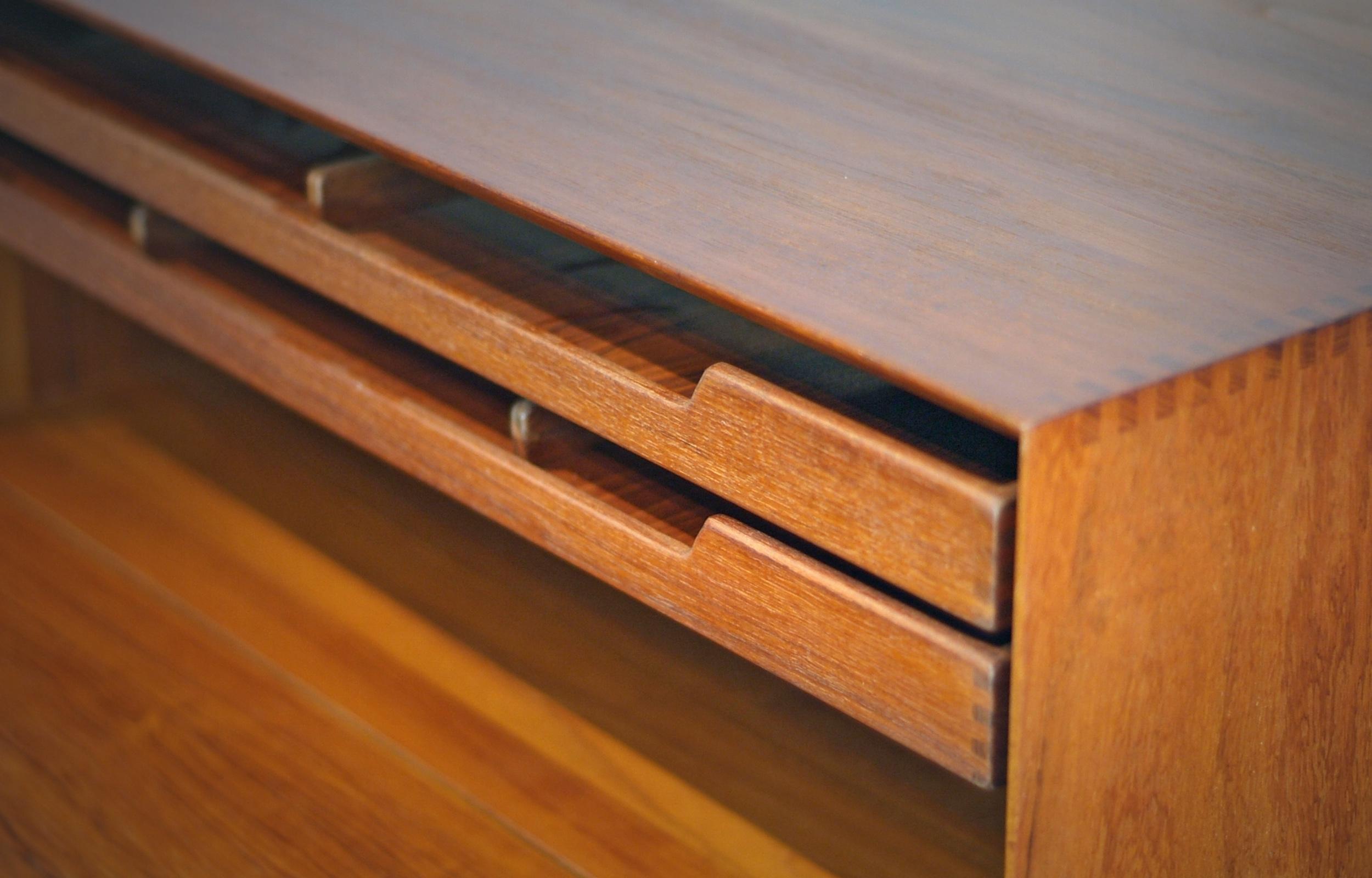 Peter Hvidt & Orla Mølgaard-Nielsen Cabinets Teak Drawers Secretary Søborg DK 1