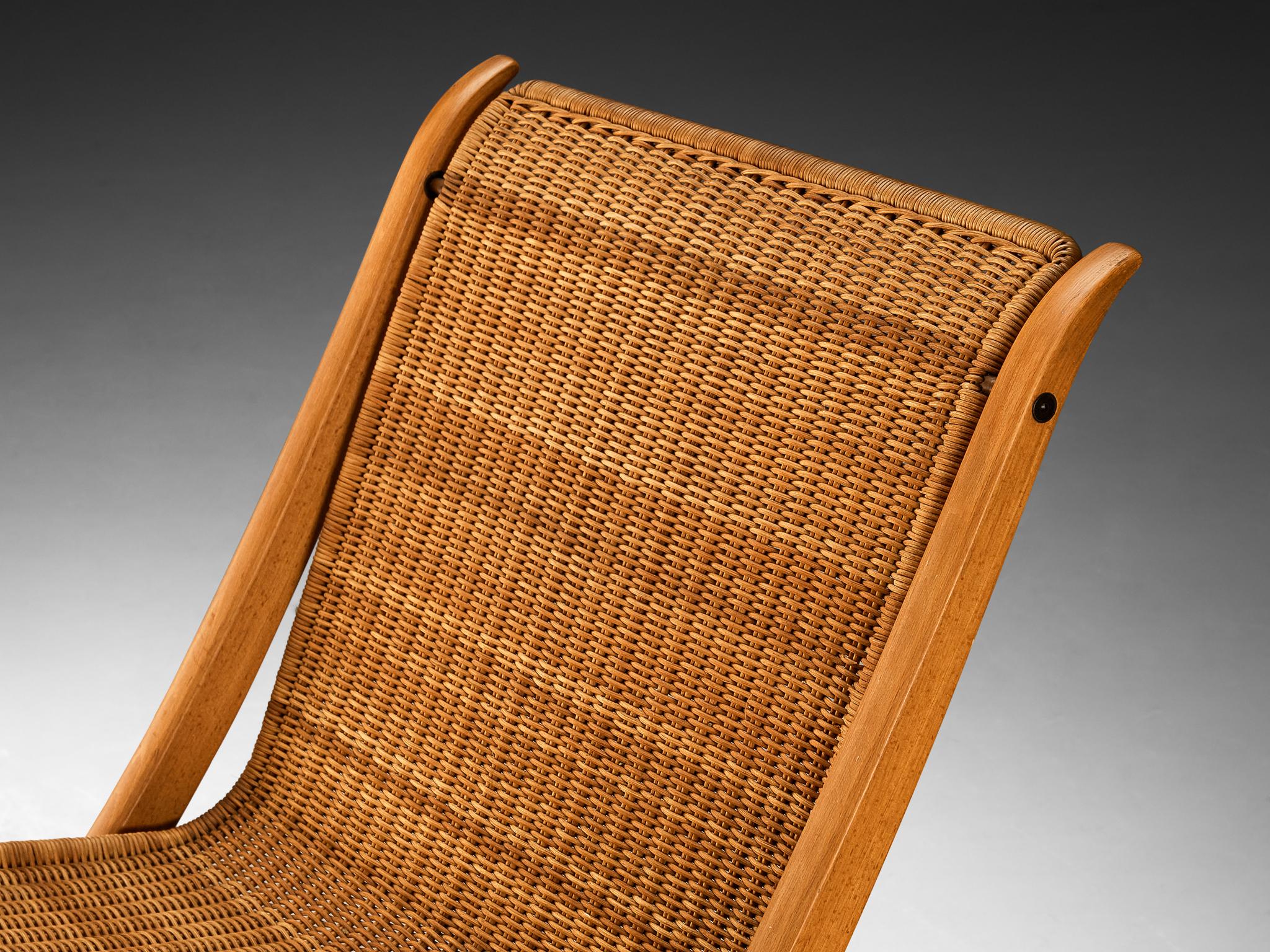 Peter Hvidt & Orla Mølgaard Nielsen Chair Model '6103' in Cane For Sale 3