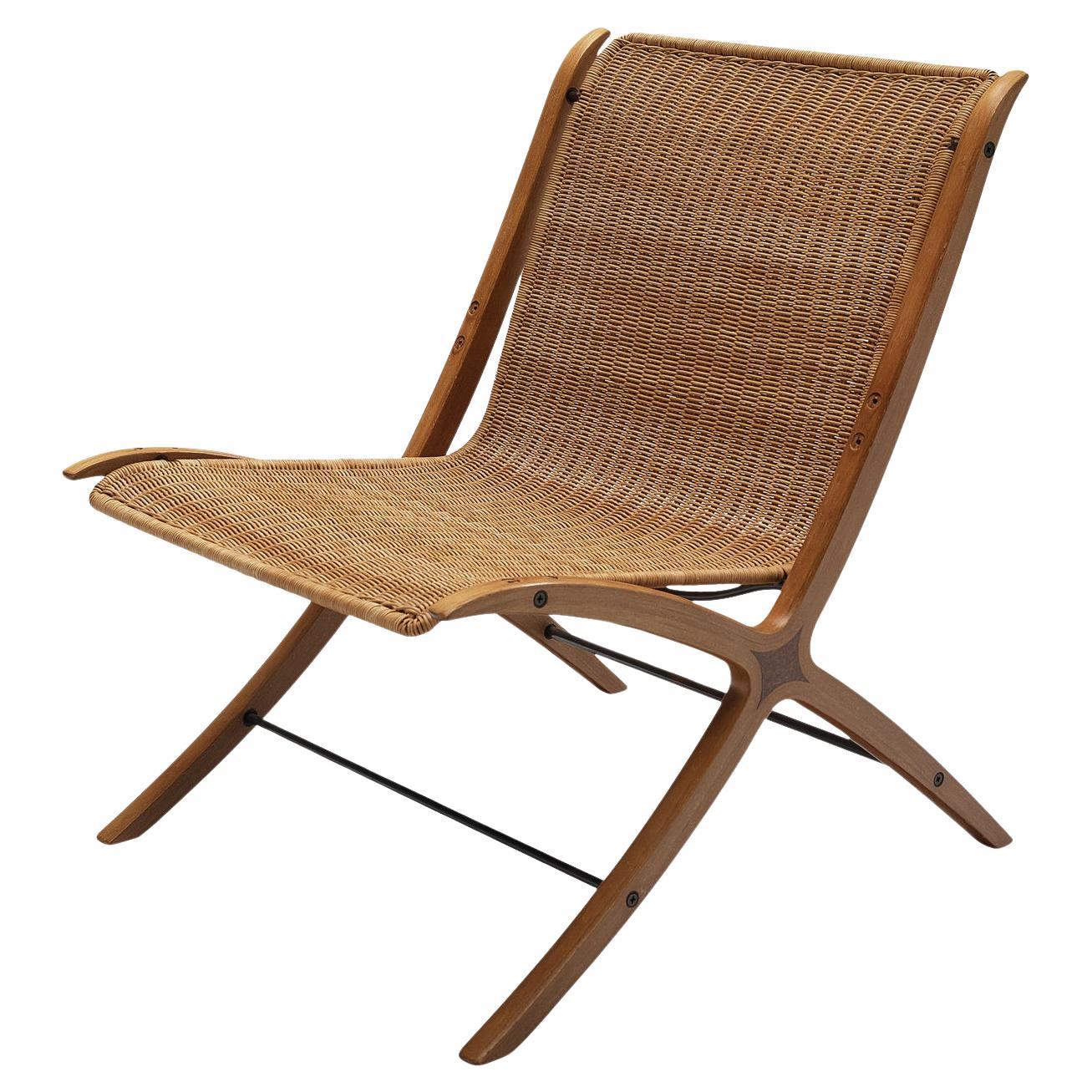 Peter Hvidt and Orla Mølgaard Nielsen Chair Model '6103' in Cane For