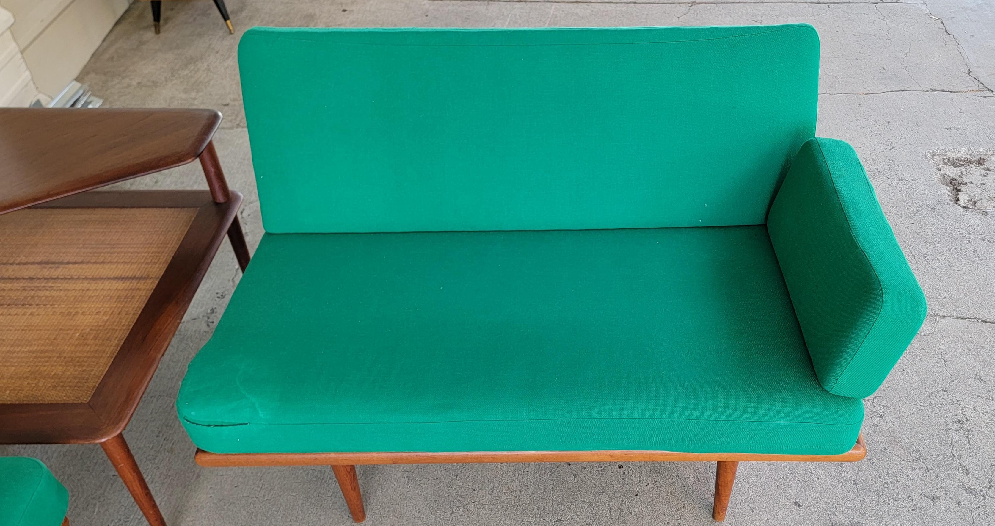 Peter Hvidt & Orla Mølgaard-Nielsen Danish Modern Teak Sofa Set For Sale 3