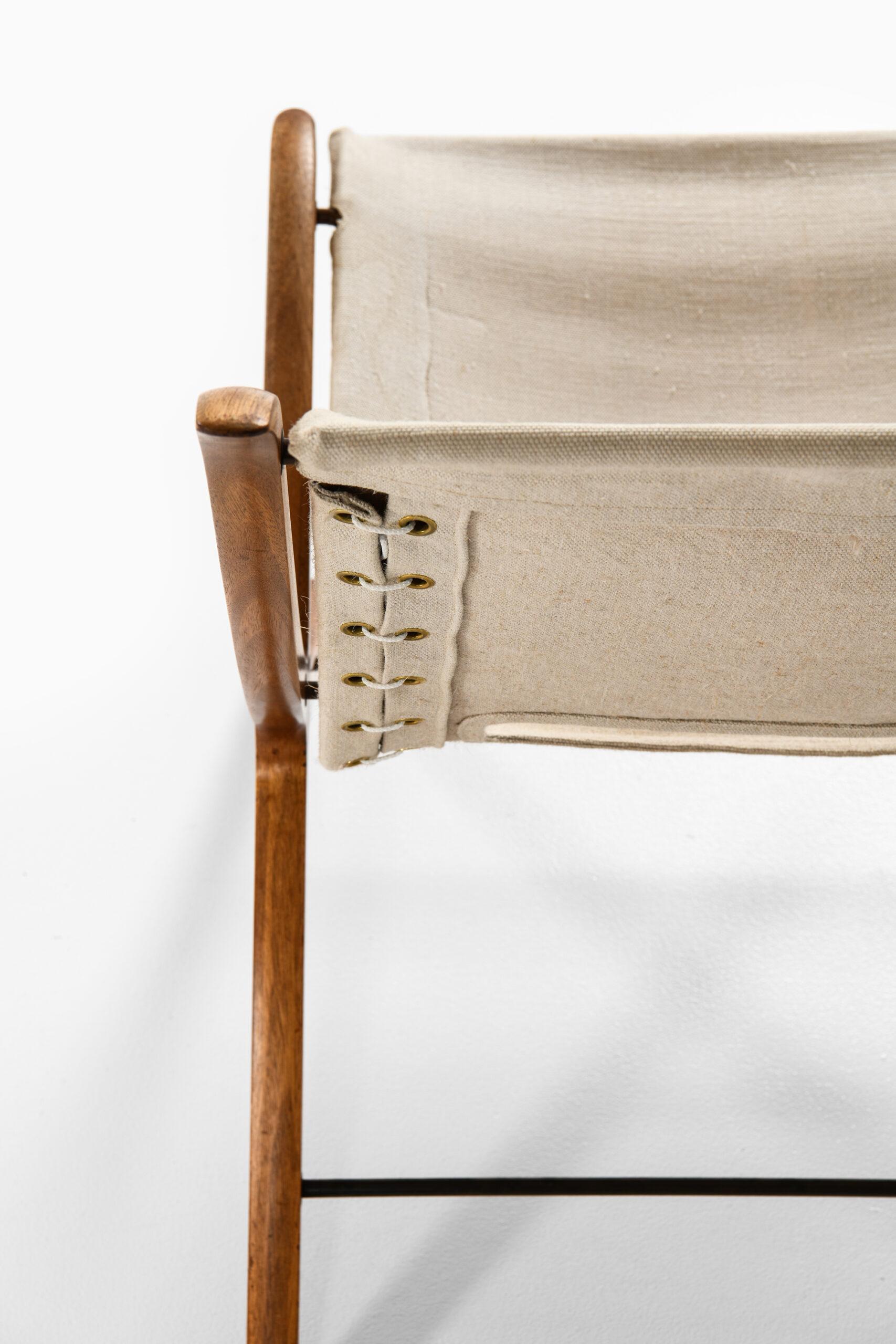 Scandinavian Modern Peter Hvidt & Orla Mølgaard-Nielsen Easy Chair Model X-Chair / FH-6135 For Sale