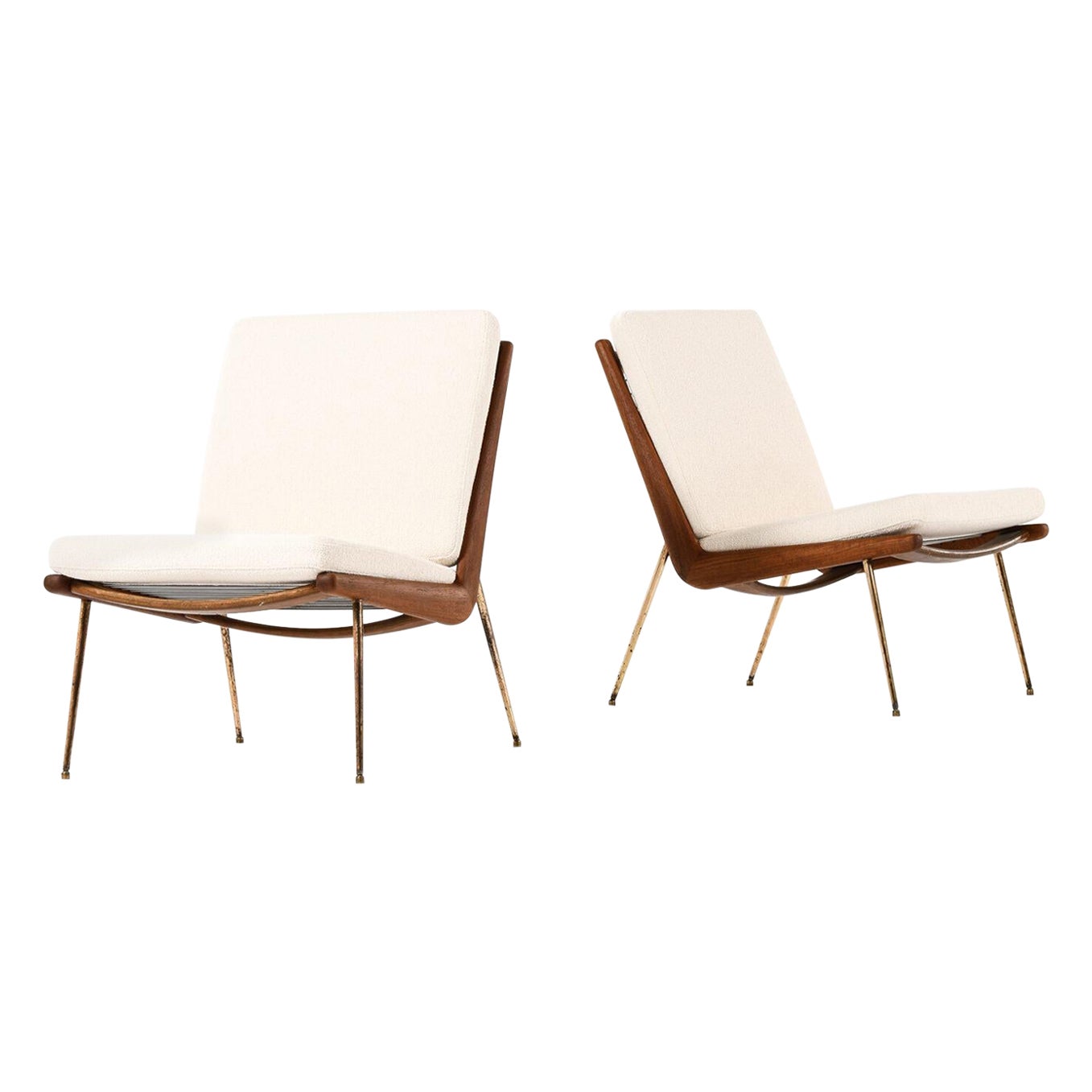 Peter Hvidt 
Orla Mølgaard-Nielsen Easy Chairs Model FD-134 / Boomerang