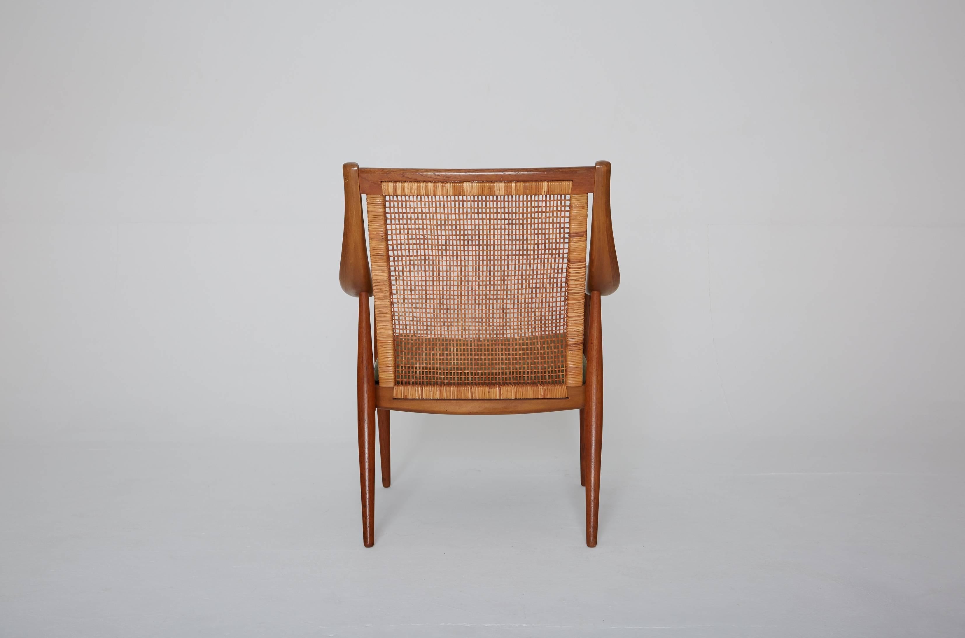 Peter Hvidt & Orla Mølgaard-Nielsen FD 146 Chair, Denmark, 1950s In Good Condition In London, GB