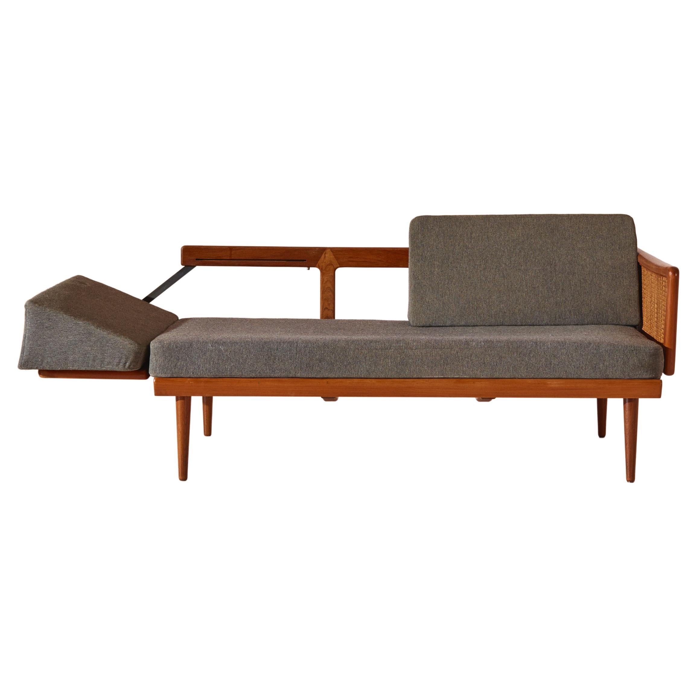 Peter Hvidt & Orla Mølgaard-Nielsen, FD 451 sofa bed for France & Søn, 1960s For Sale