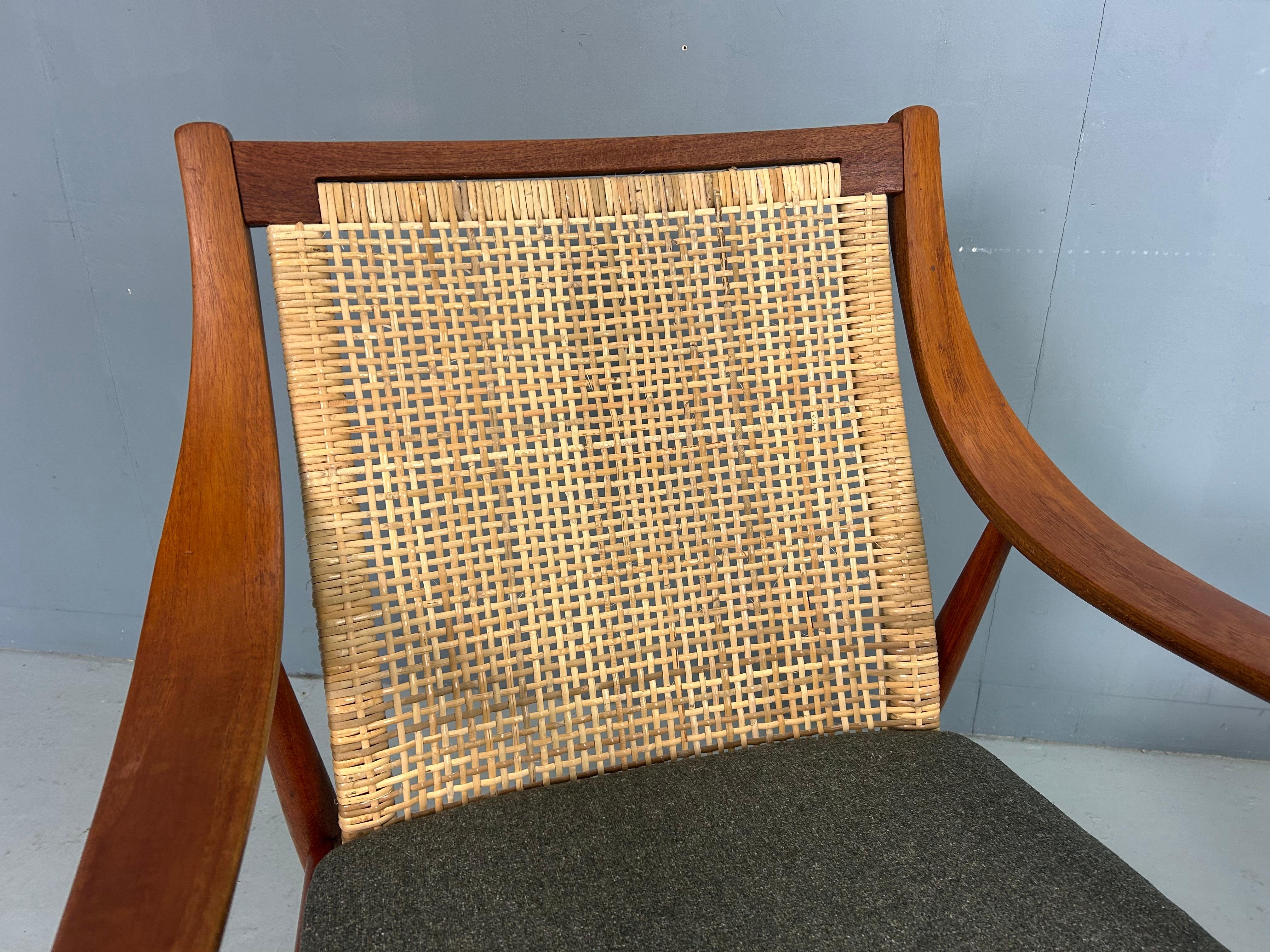 Peter Hvidt & Orla Mølgaard-Nielsen FD146 Sillón con respaldo de caña, Dinamarca en venta 12