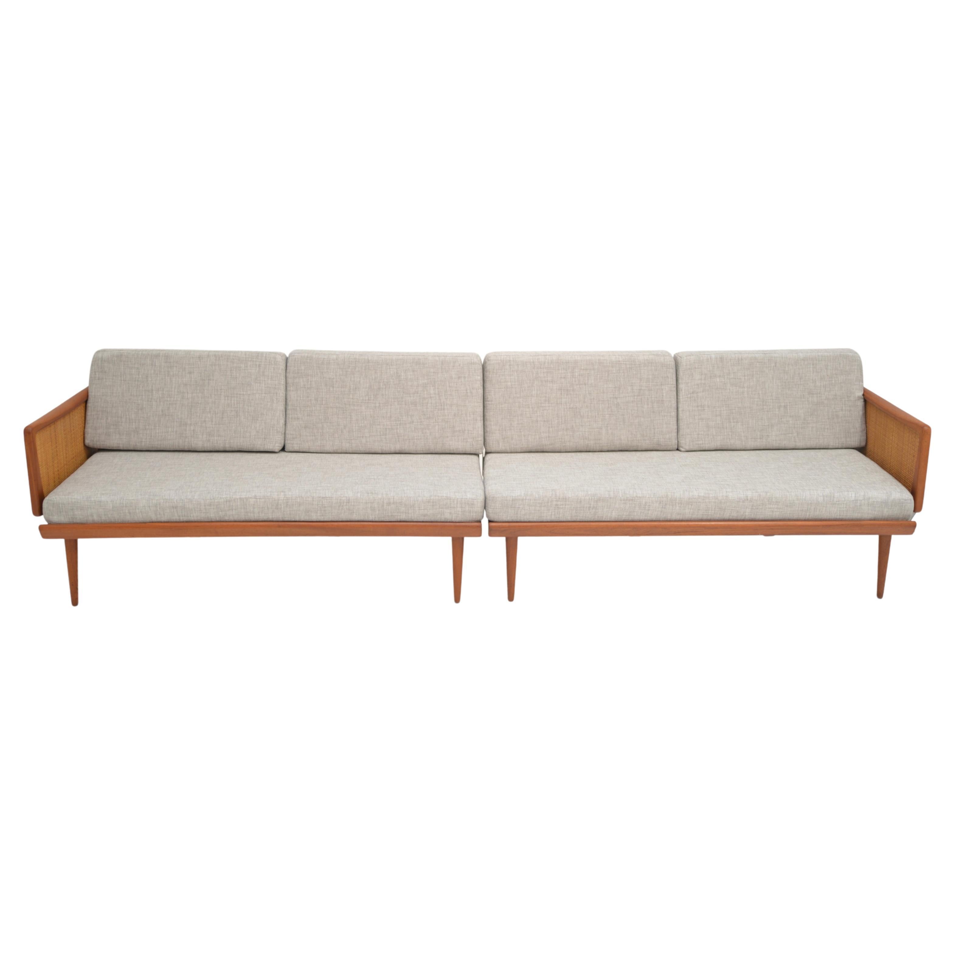 Peter Hvidt & Orla Mølgaard-Nielsen FD451 2 Section Sofa and Daybed