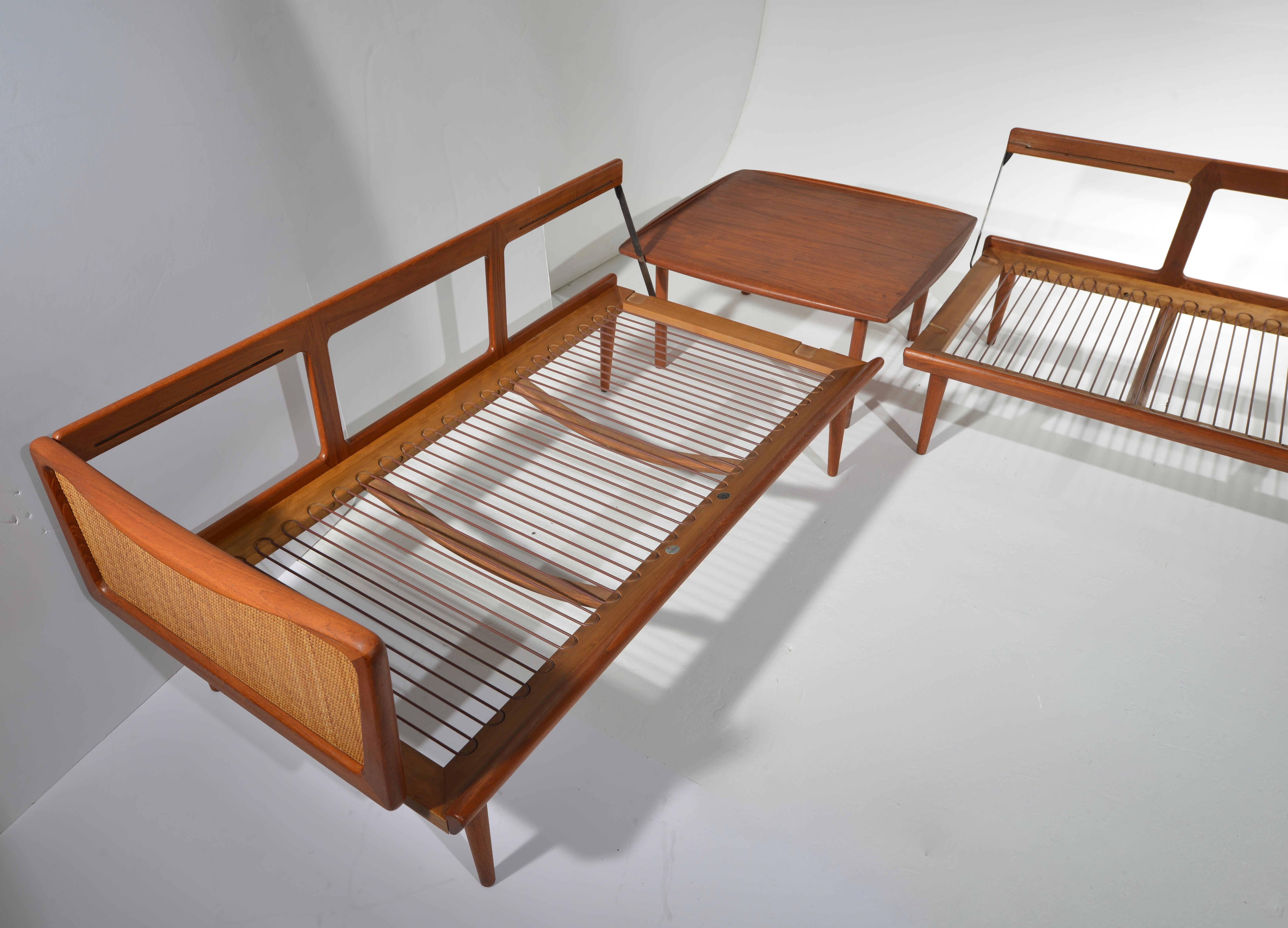 Peter Hvidt & Orla Mølgaard-Nielsen FD451 2 Section Sofa and Daybed  3