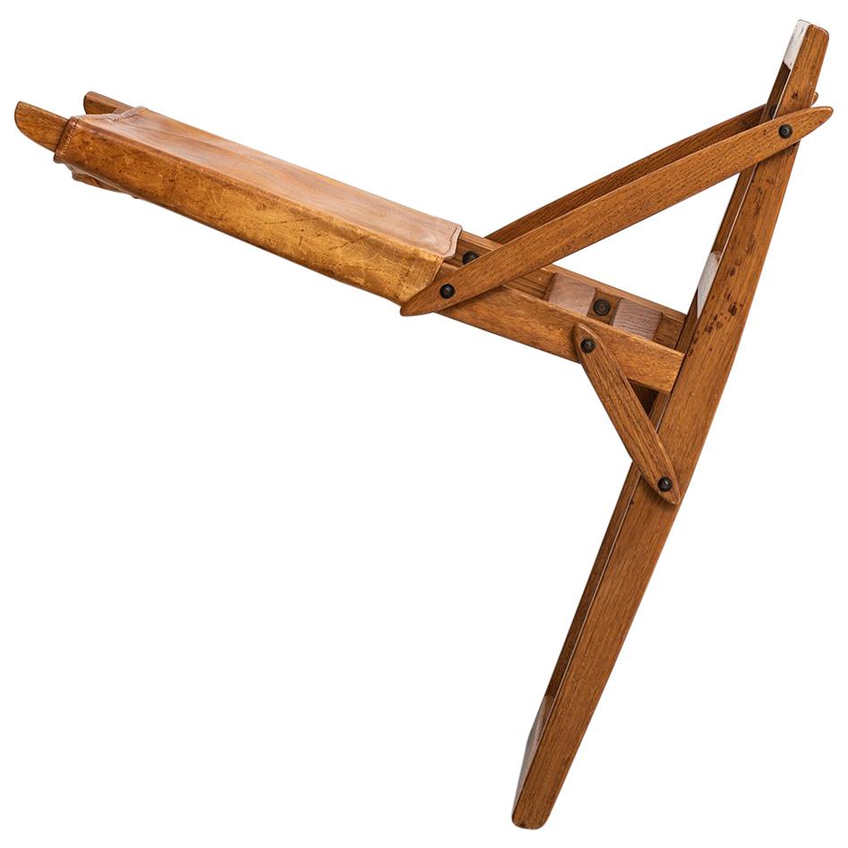 Peter Hvidt & Orla Mølgaard-Nielsen Folding Stool by Ludvig Pontoppidan