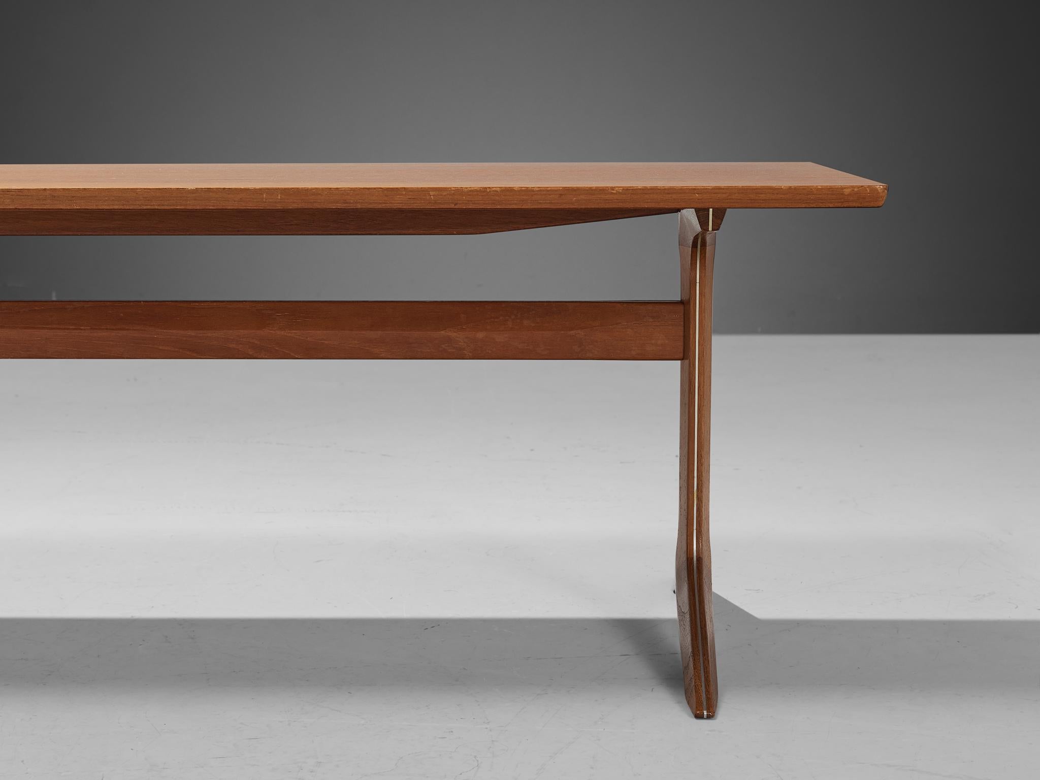 Peter Hvidt & Orla Mølgaard-Nielsen for France & Søn Coffee Table in Teak 1