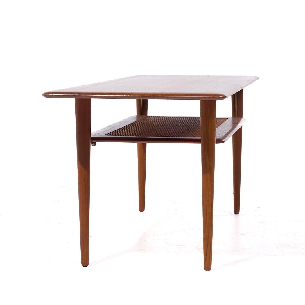 Peter Hvidt & Orla Mølgaard-Nielsen pour France Sons FD 516 MCM Table basse en teck en vente 1