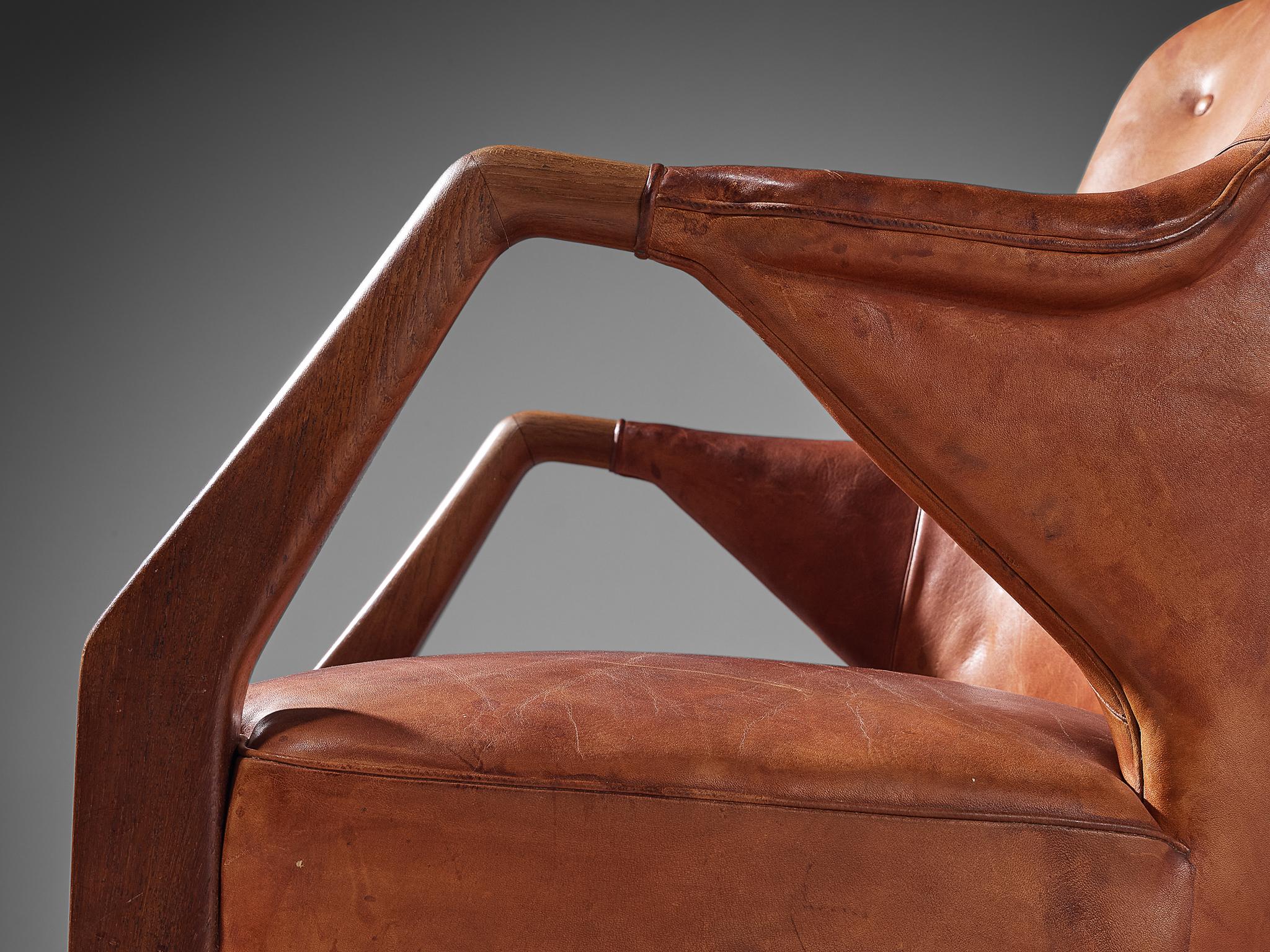 Scandinavian Modern Peter Hvidt & Orla Mølgaard-Nielsen for Gustav Bertelsen Lounge Chair in Teak