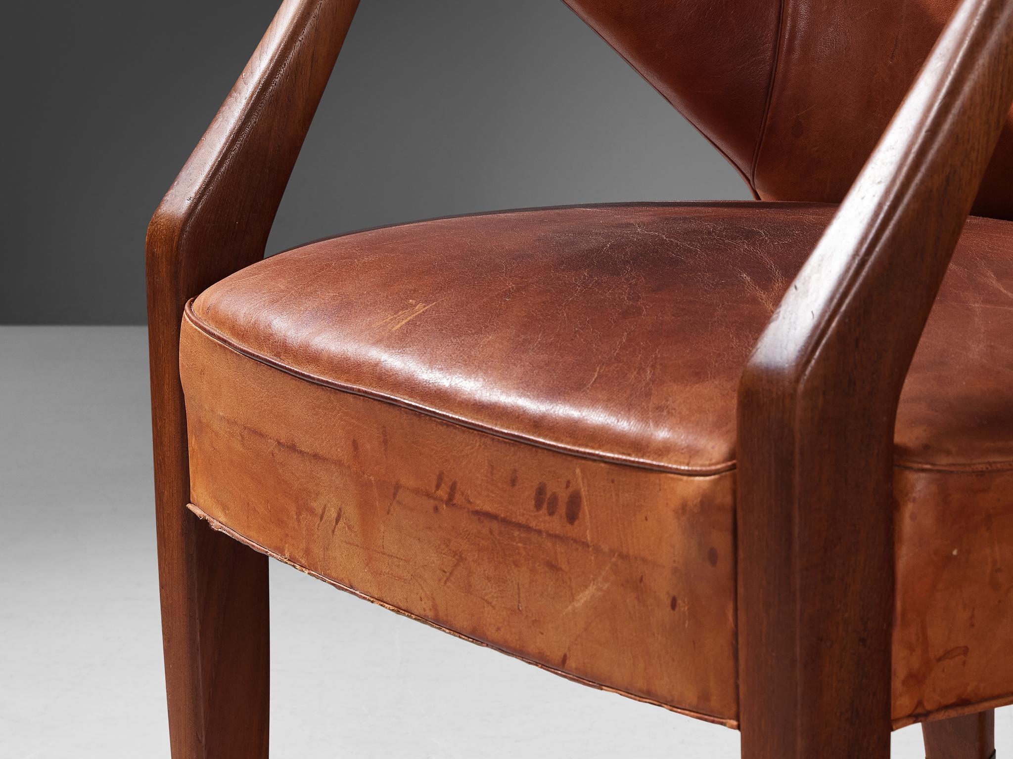 Peter Hvidt & Orla Mølgaard-Nielsen for Gustav Bertelsen Lounge Chair in Teak In Good Condition In Waalwijk, NL