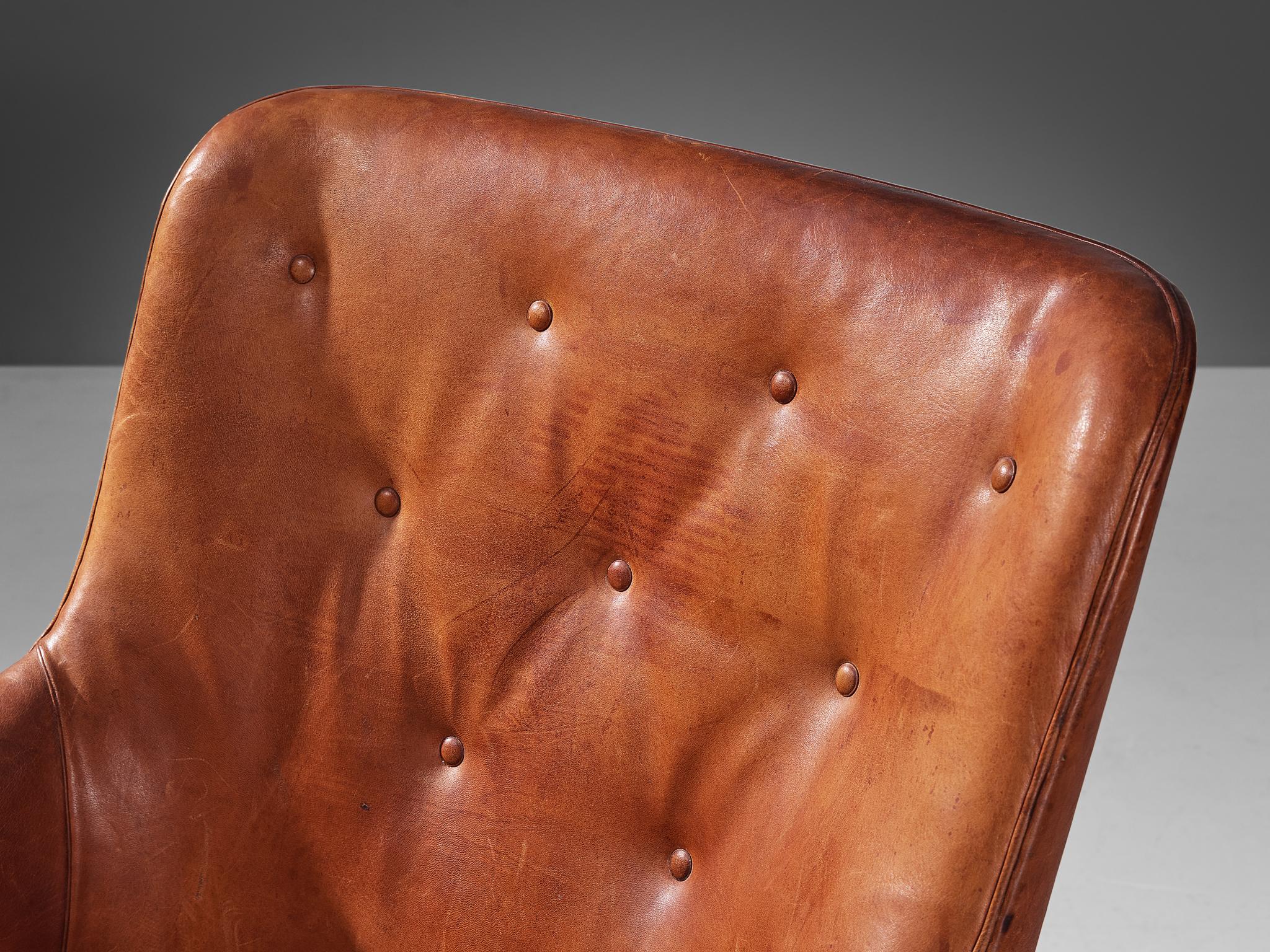 Peter Hvidt & Orla Mølgaard-Nielsen for Gustav Bertelsen Lounge Chair in Teak 1
