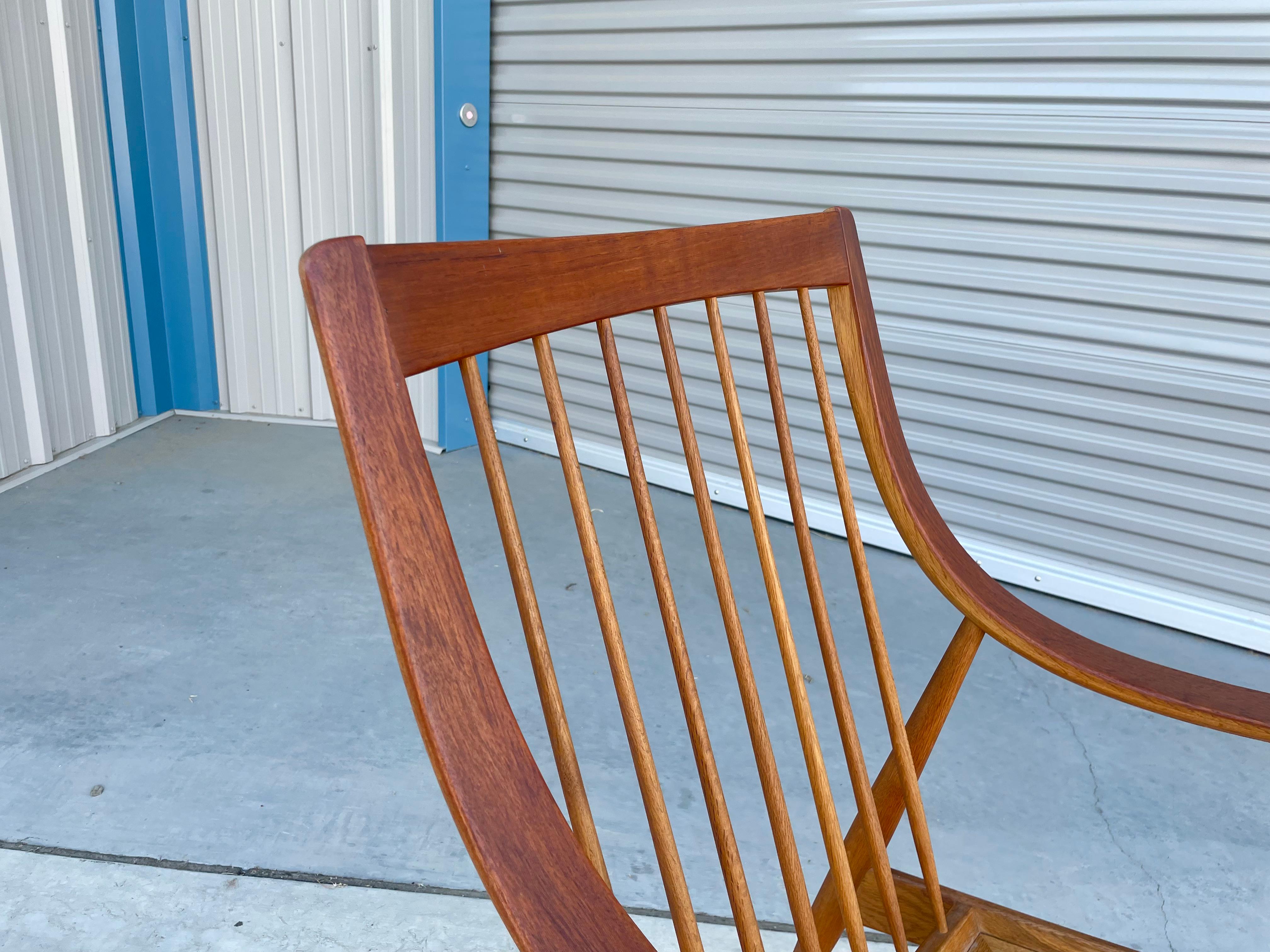 Peter Hvidt & Orla Mølgaard-Nielsen Long Chair Bon état - En vente à North Hollywood, CA