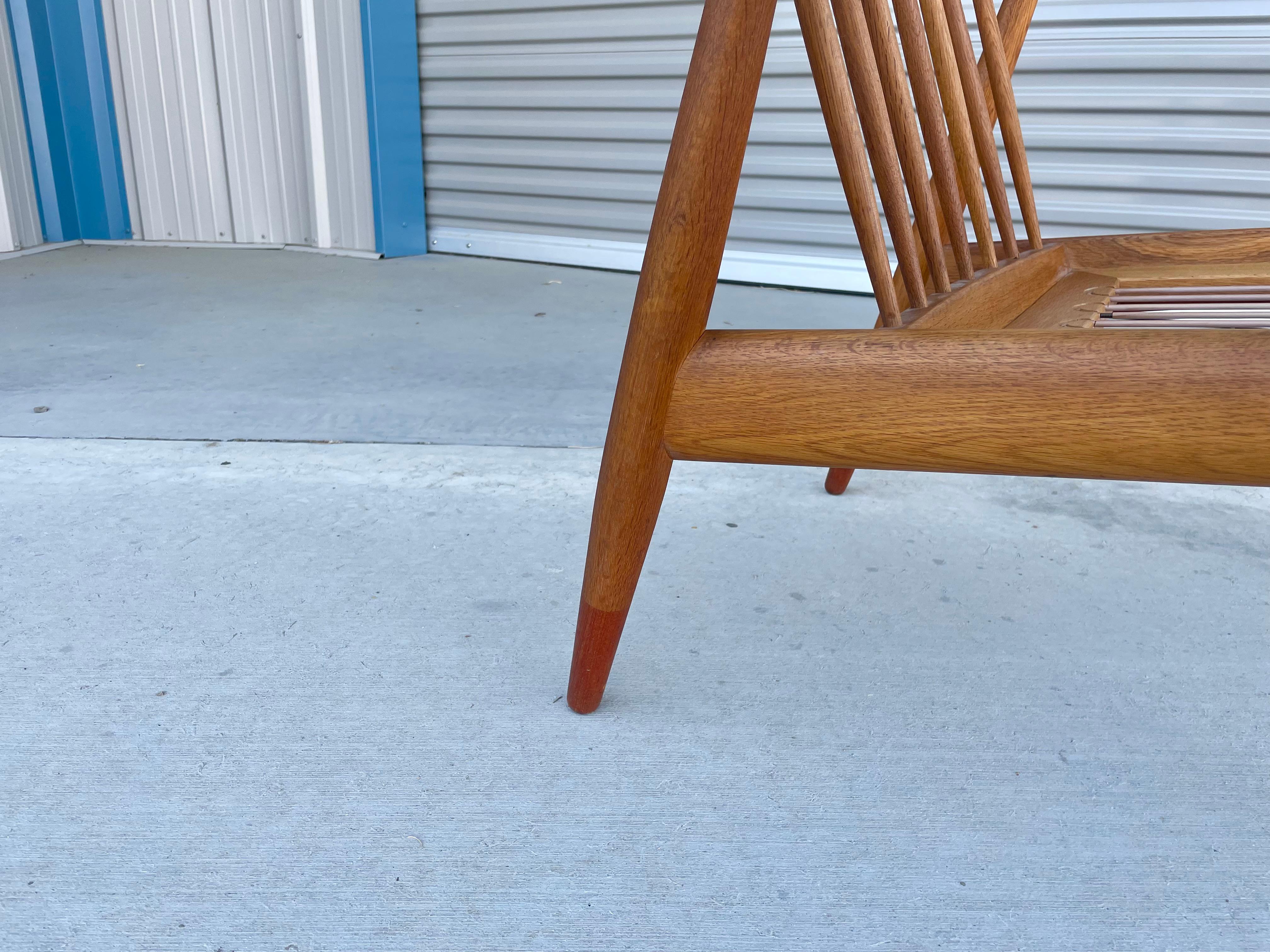 Peter Hvidt & Orla Mølgaard-Nielsen Long Chair In Good Condition For Sale In North Hollywood, CA