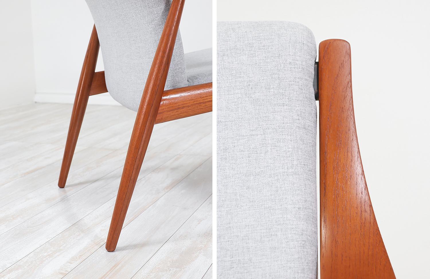 Peter Hvidt & Orla Mølgaard-Nielsen Lounge Chairs for France & Søn For Sale 8