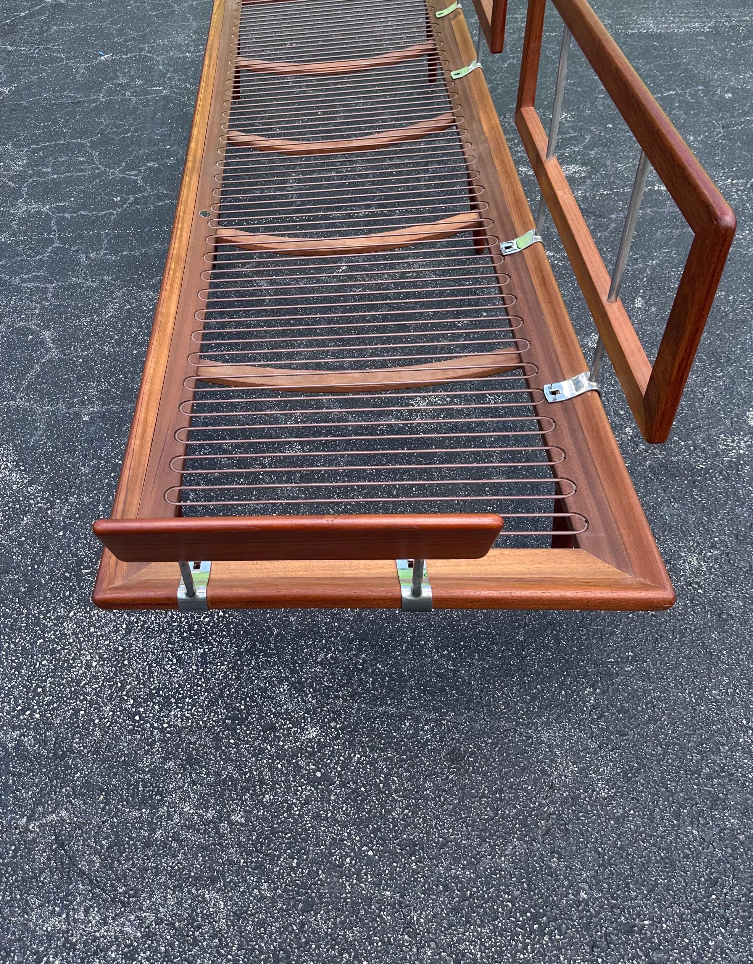 Peter Hvidt & Orla Mølgaard-Nielsen Minerva Divano Daybed France and Sons Danimarca In condizioni buone in vendita a Lake Worth, FL