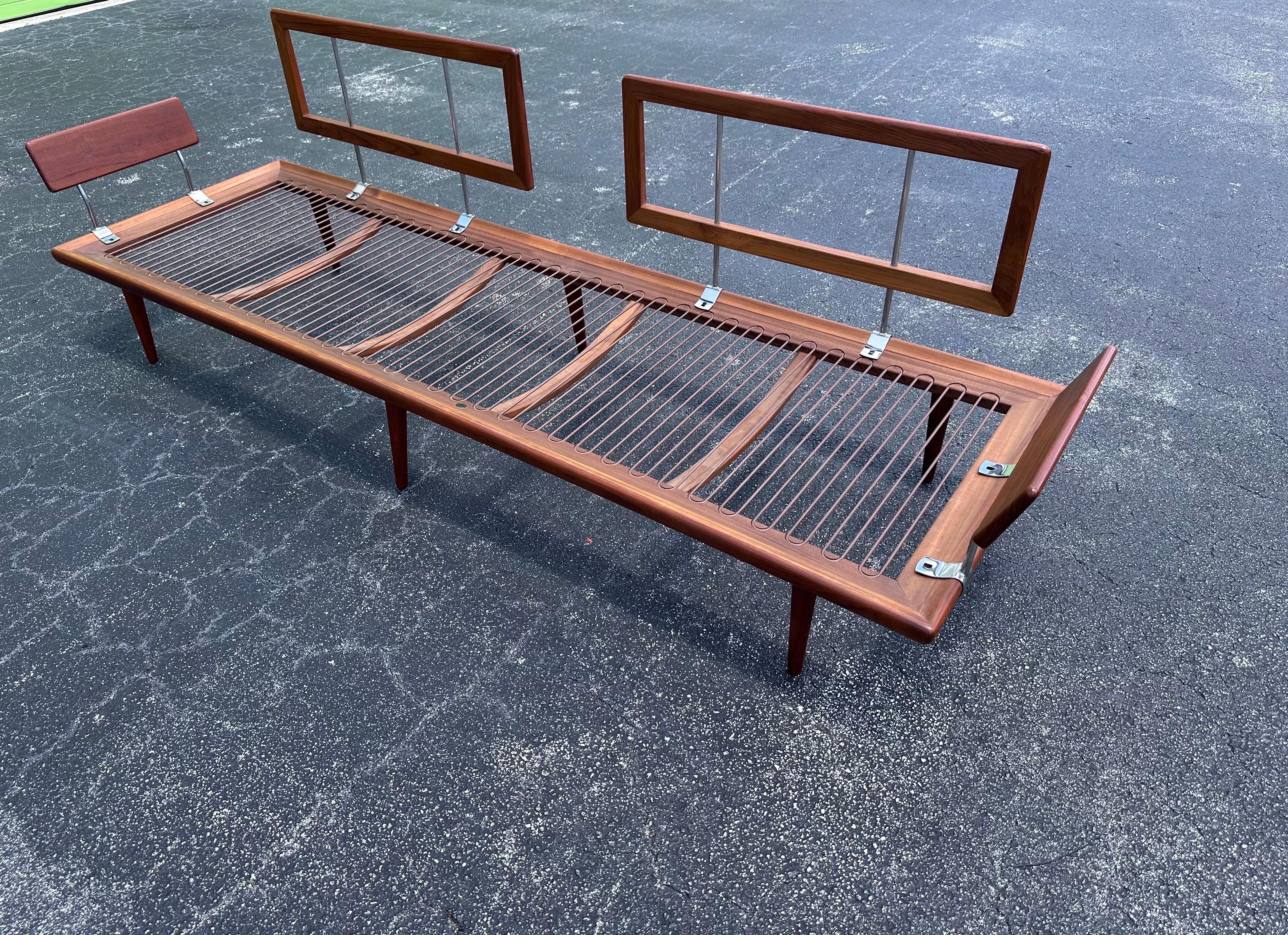 Peter Hvidt & Orla Mølgaard-Nielsen Minerva Divano Daybed France and Sons Danimarca in vendita 1