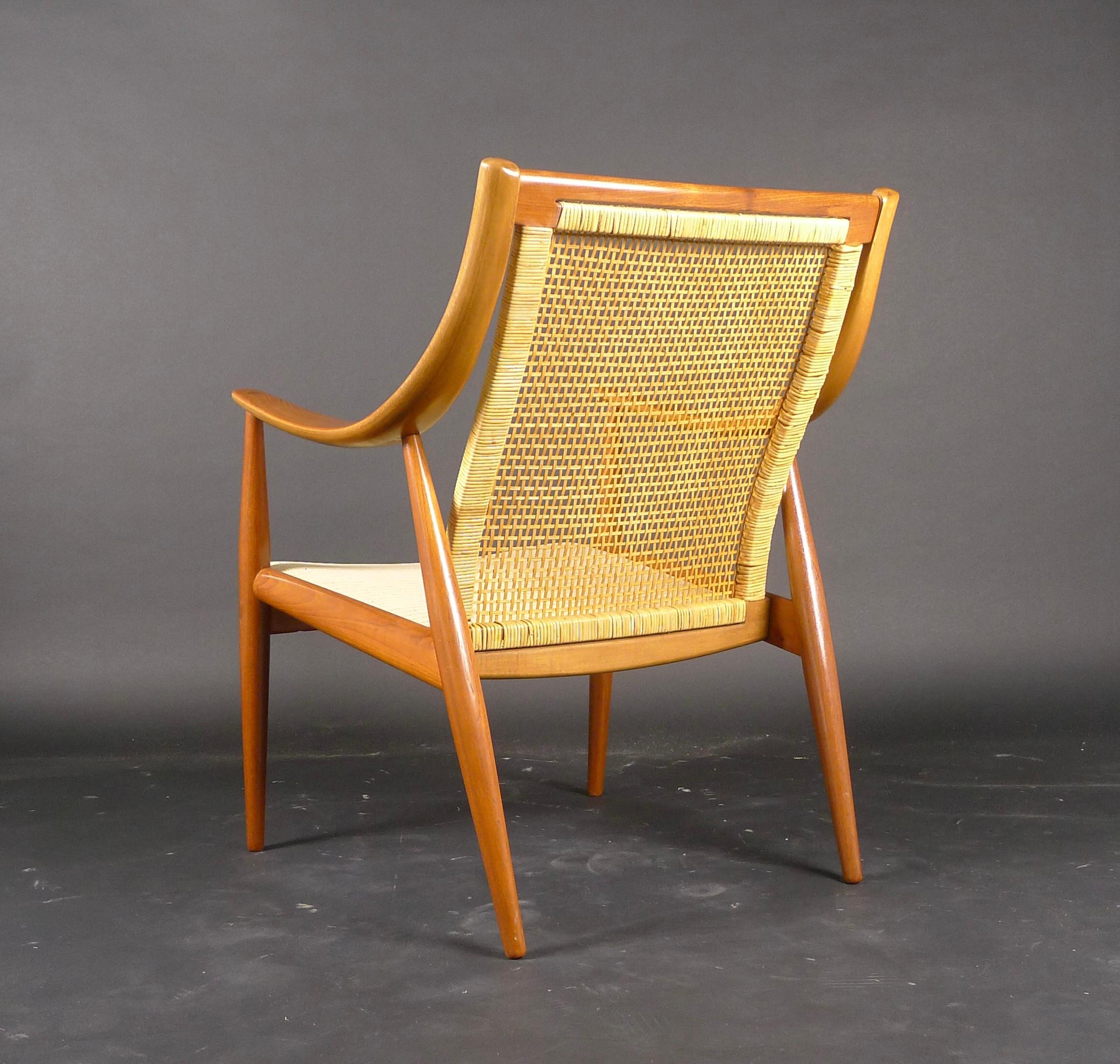 Danish Peter Hvidt & Orla Mølgaard-Nielsen, Model 146 Easy Chair, France & Son, 1950s