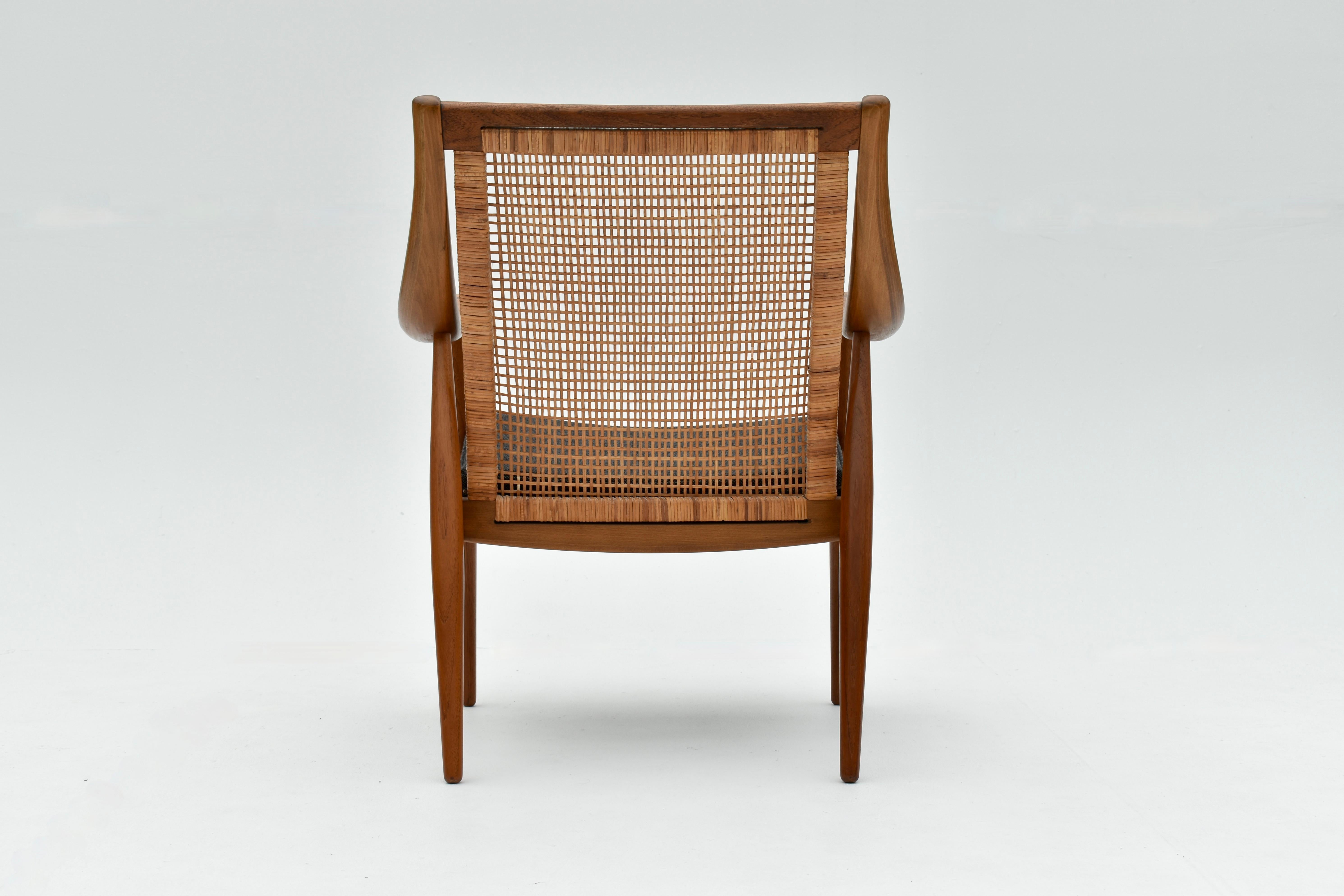 Peter Hvidt & Orla Mølgaard Nielsen Model 147 Lounge Chair For France & Son 6