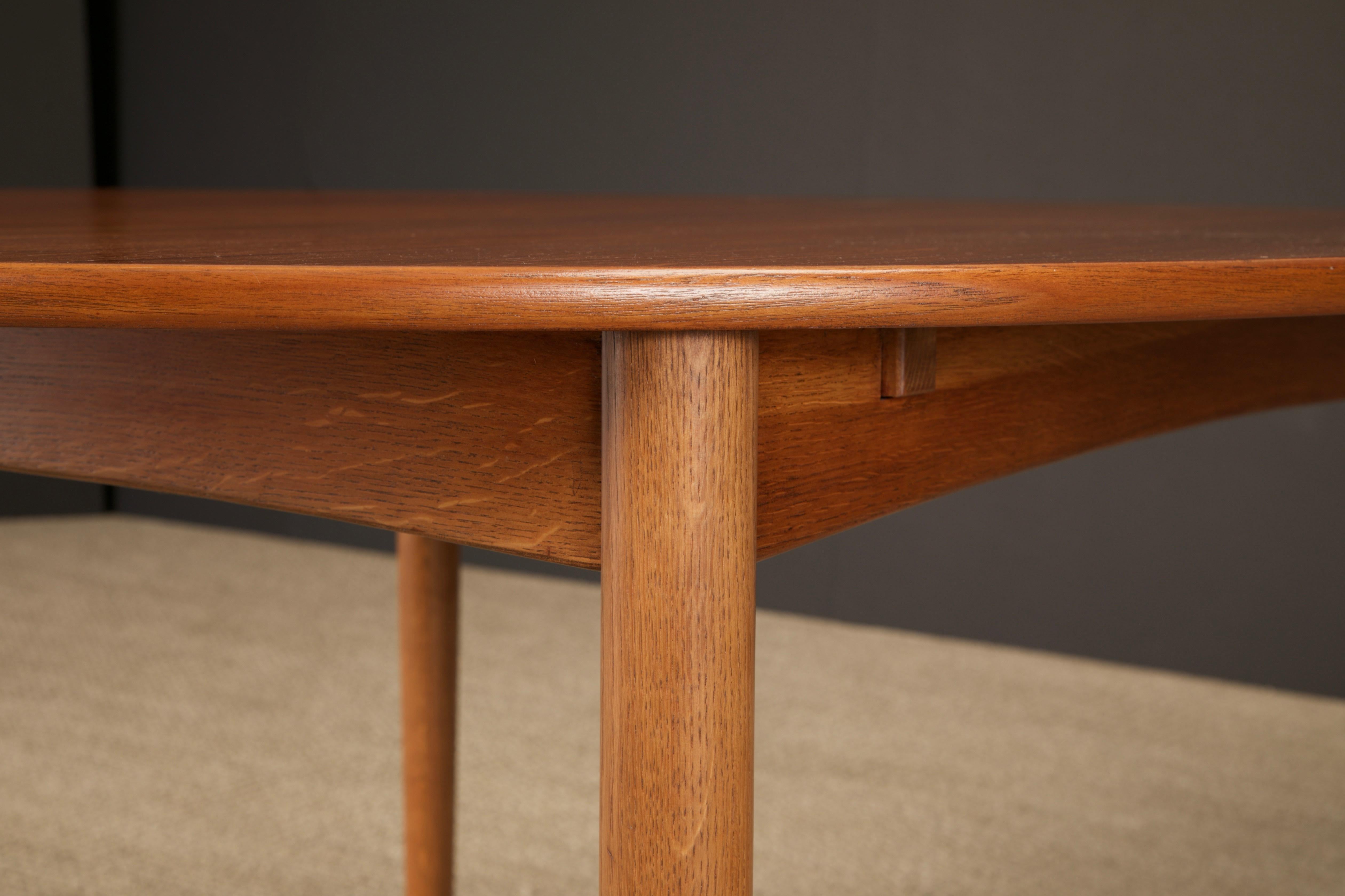 Peter Hvidt & Orla Mølgaard-Nielsen Model 311 Extendable Dining Table, 1950s For Sale 3