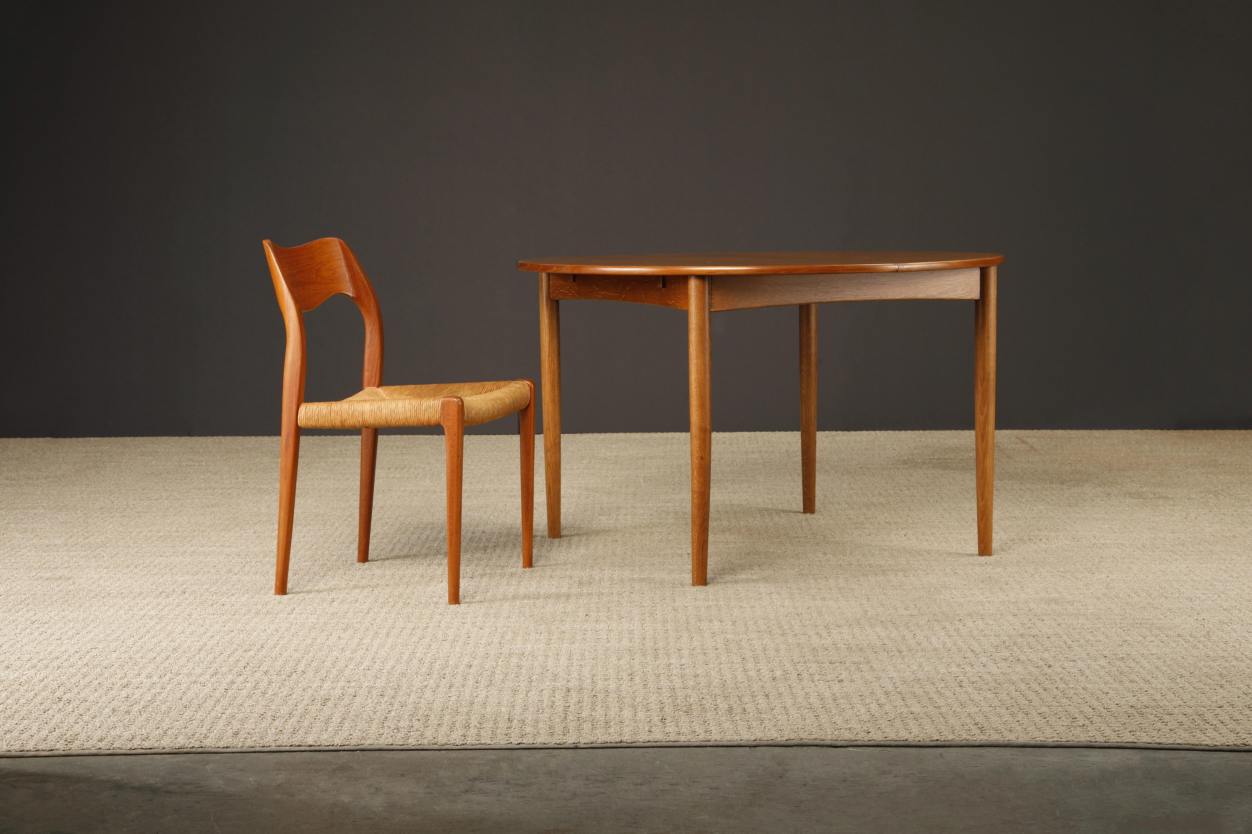 Peter Hvidt & Orla Mølgaard-Nielsen Model 311 Extendable Dining Table, 1950s For Sale 11