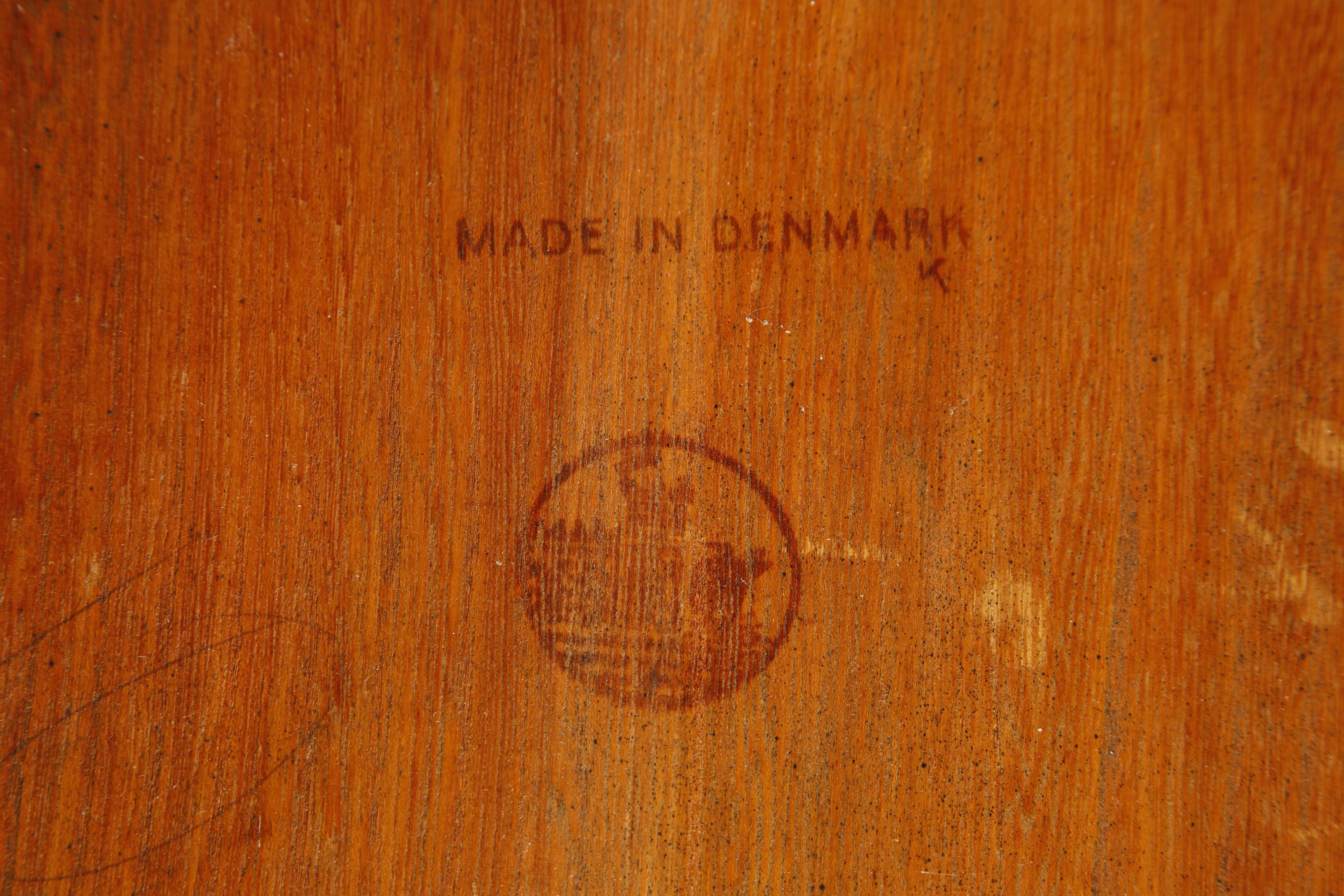 Peter Hvidt & Orla Mølgaard-Nielsen Model 311 Extendable Dining Table, 1950s For Sale 13