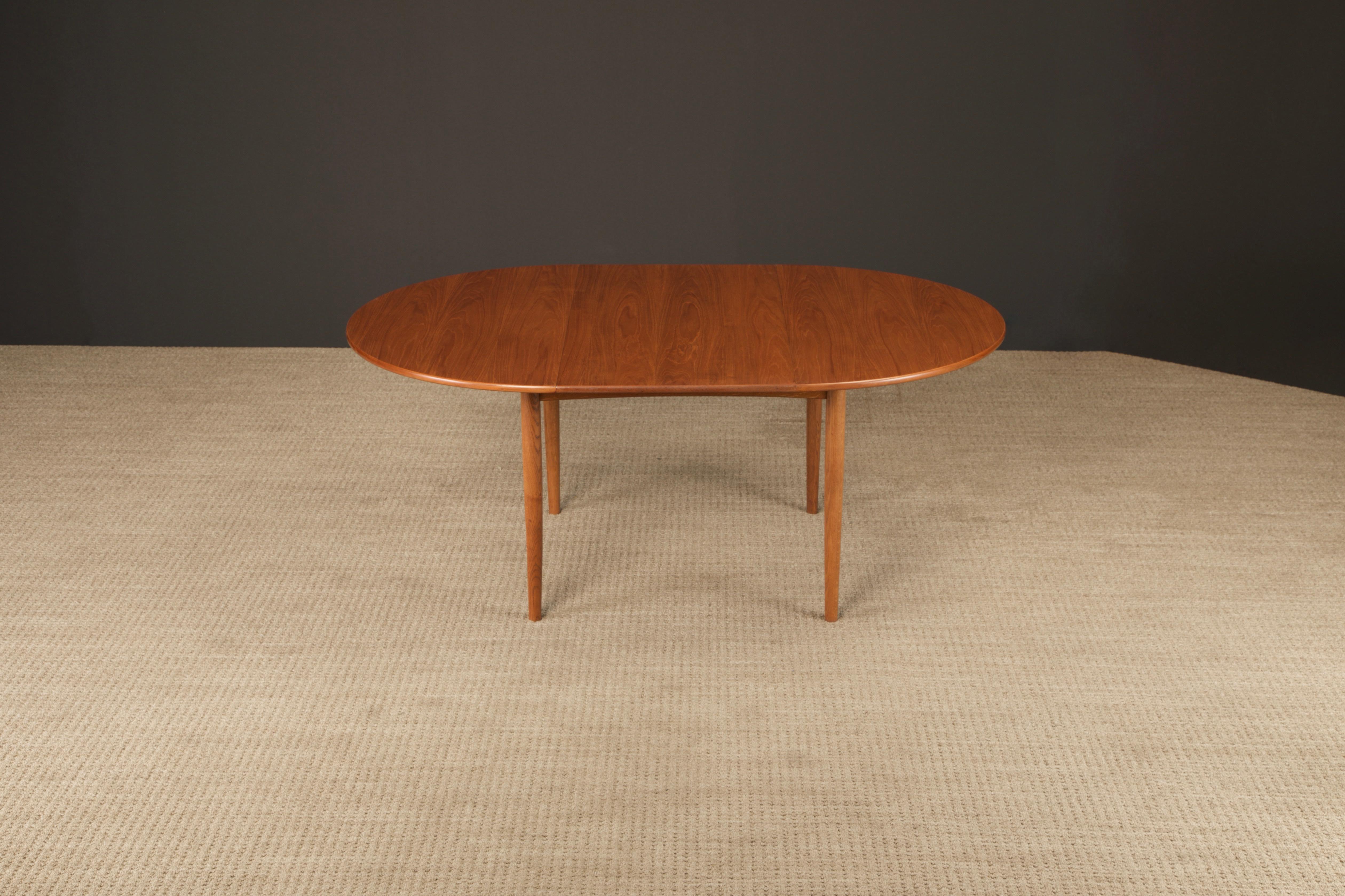 Mid-Century Modern Peter Hvidt & Orla Mølgaard-Nielsen Model 311 Extendable Dining Table, 1950s For Sale