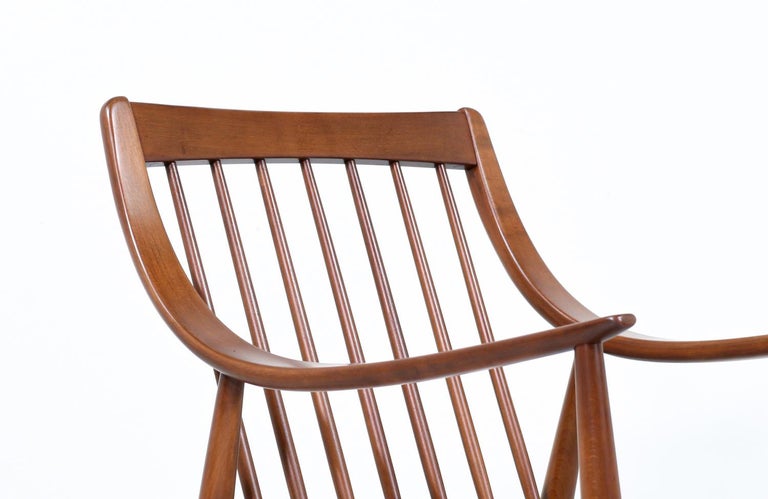 Peter Hvidt & Orla Mølgaard-Nielsen Model FD-146 Lounge Chair For Sale 3
