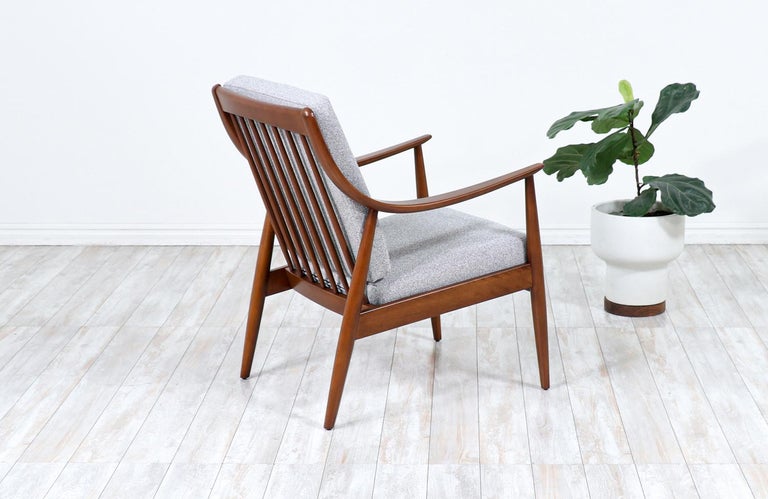 Danish Peter Hvidt & Orla Mølgaard-Nielsen Model FD-146 Lounge Chair For Sale
