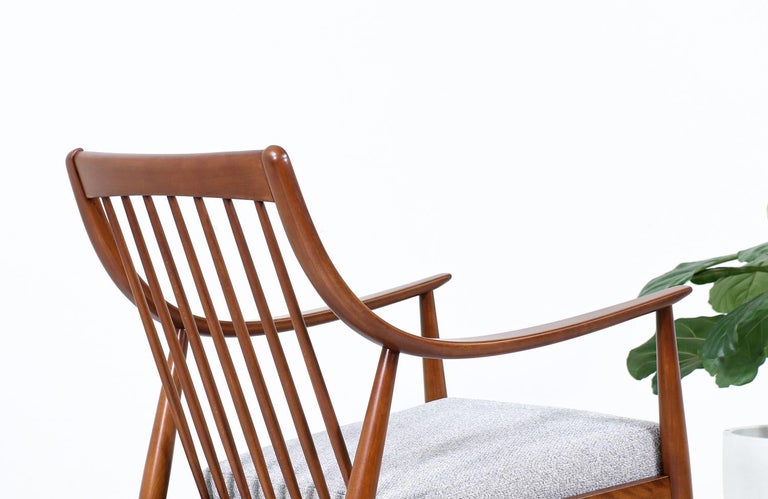 Peter Hvidt & Orla Mølgaard-Nielsen Model FD-146 Lounge Chair In Excellent Condition For Sale In Los Angeles, CA