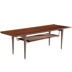 Peter Hvidt & Orla Mølgaard Nielsen Rare Rosewood Coffee Table