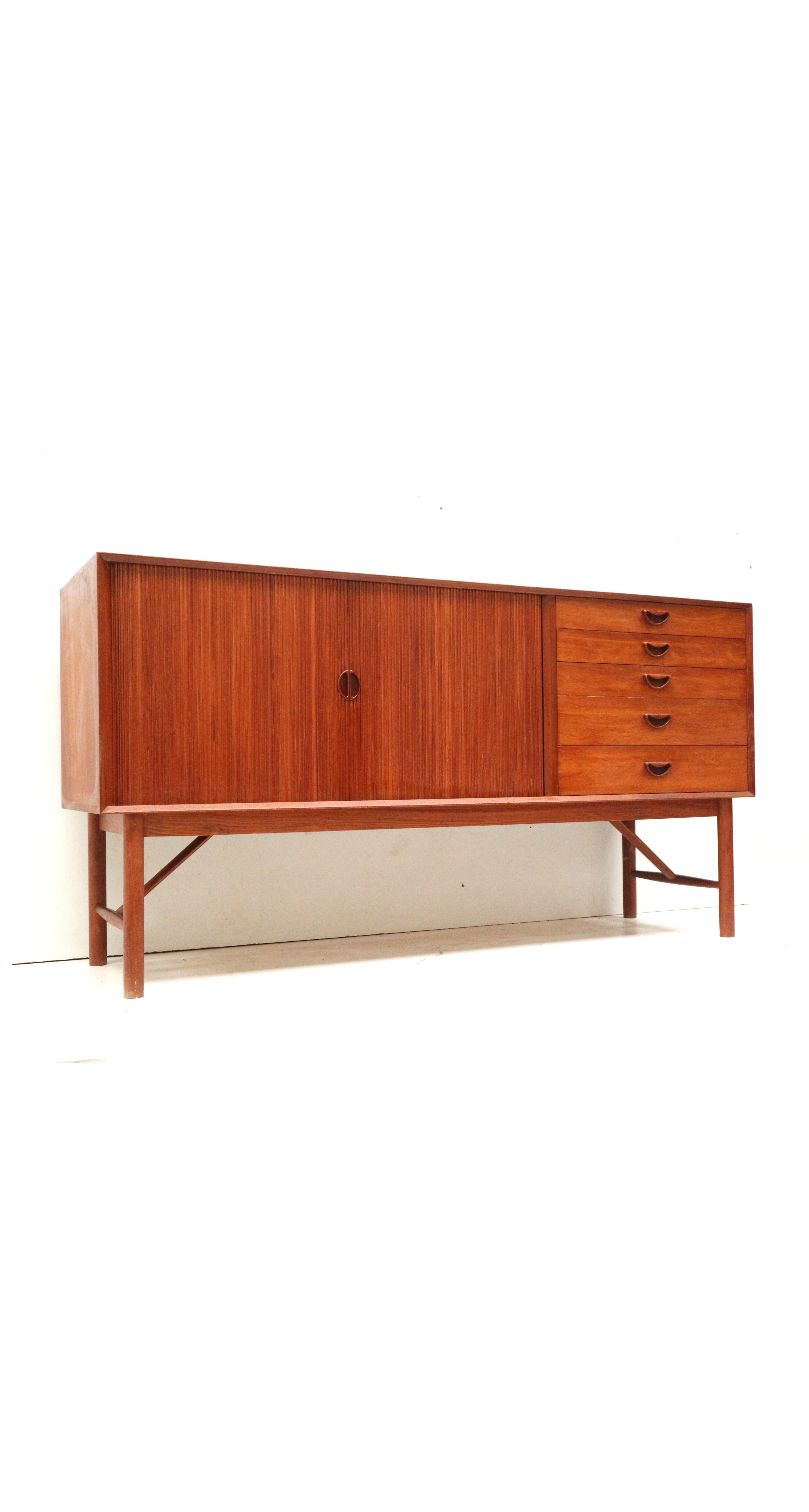 Credenza di Peter Hvidt & Orla Mølgaard-Nielsen per Søborg Mobler in vendita 7