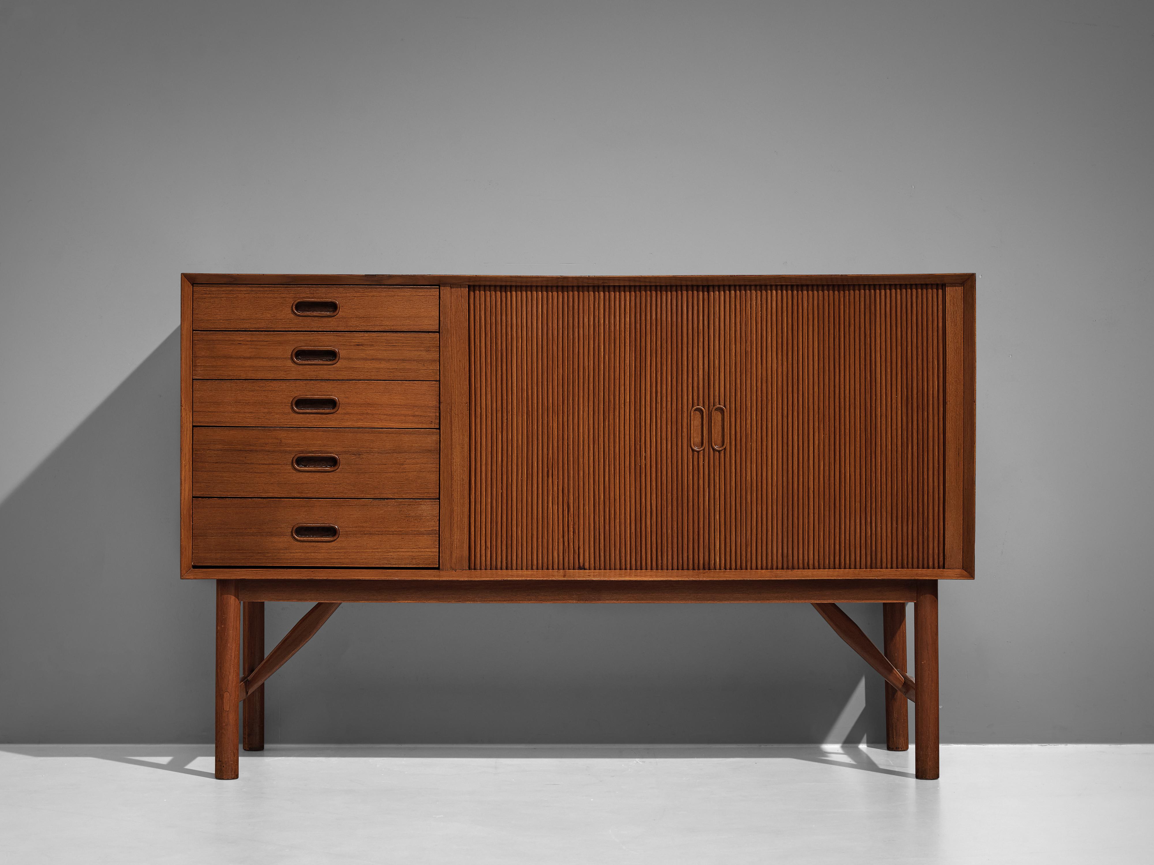 Scandinavian Modern Peter Hvidt & Orla Mølgaard Nielsen Sideboard in Teak