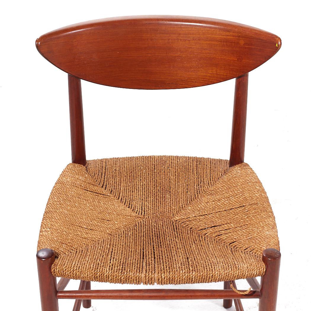 Peter Hvidt & Mølgaard Nielsen Soborg Modello 316 MCM Sedie da pranzo in teak - 6 in vendita 3