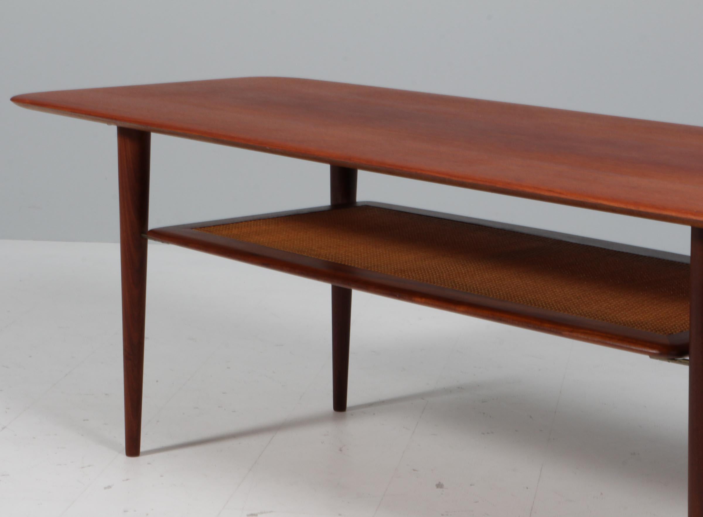 Cane Peter Hvidt & Orla Mølgaard-Nielsen Sofa Table