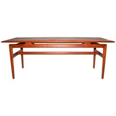 Peter Hvidt & Orla Mølgaard Nielsen Solid Teak Coffee Table