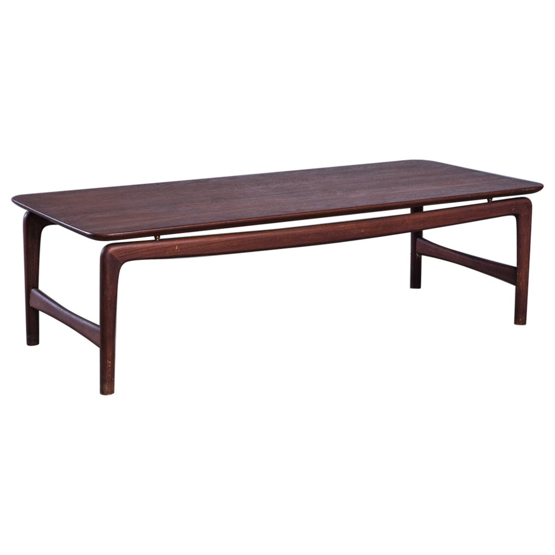 Peter Hvidt & Mølgaard-Nielsen Tavolino in teak di France & Daverkosen