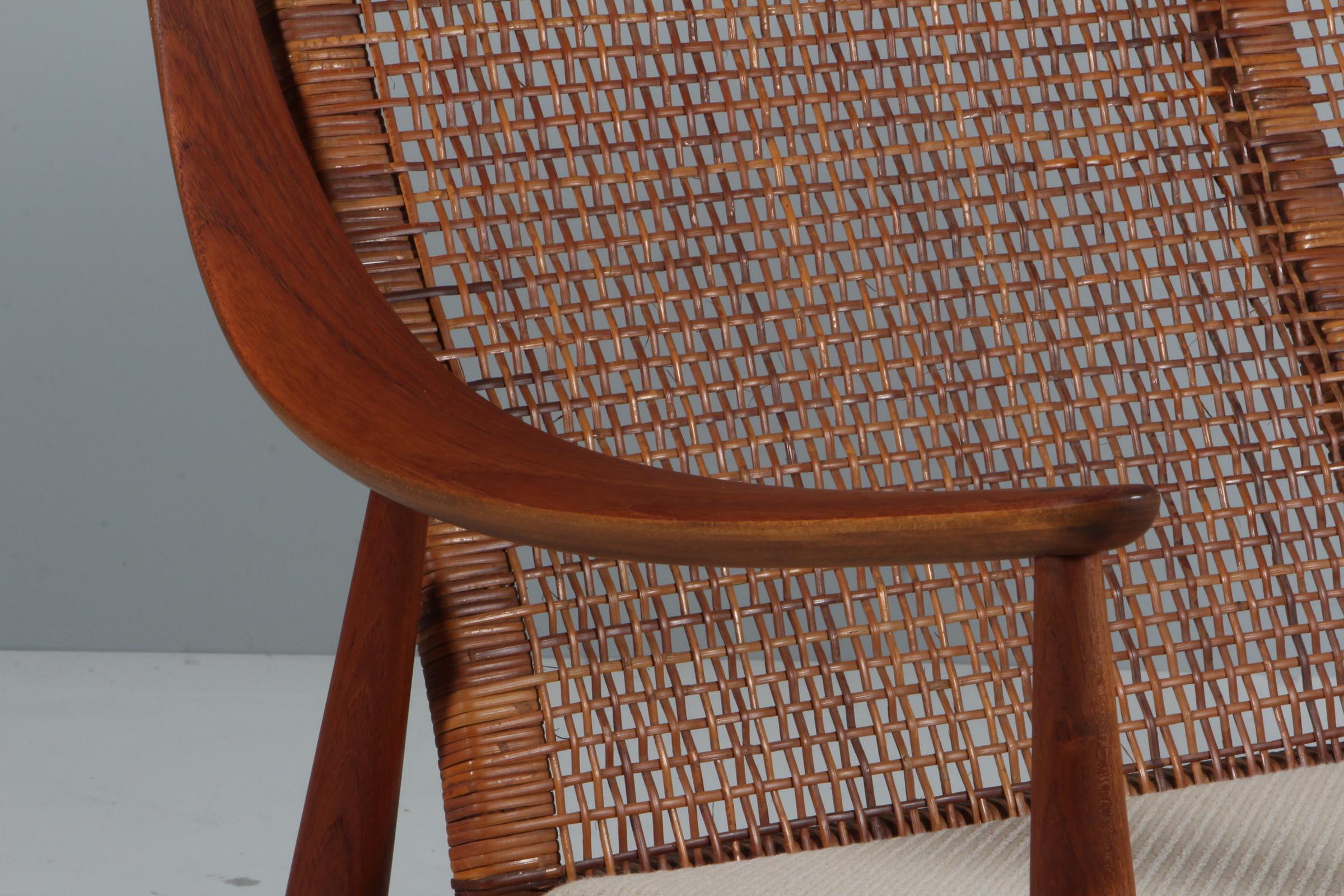 Danish Peter Hvidt & Orla Mølgaard Nielsen, Three seat sofa, very rare