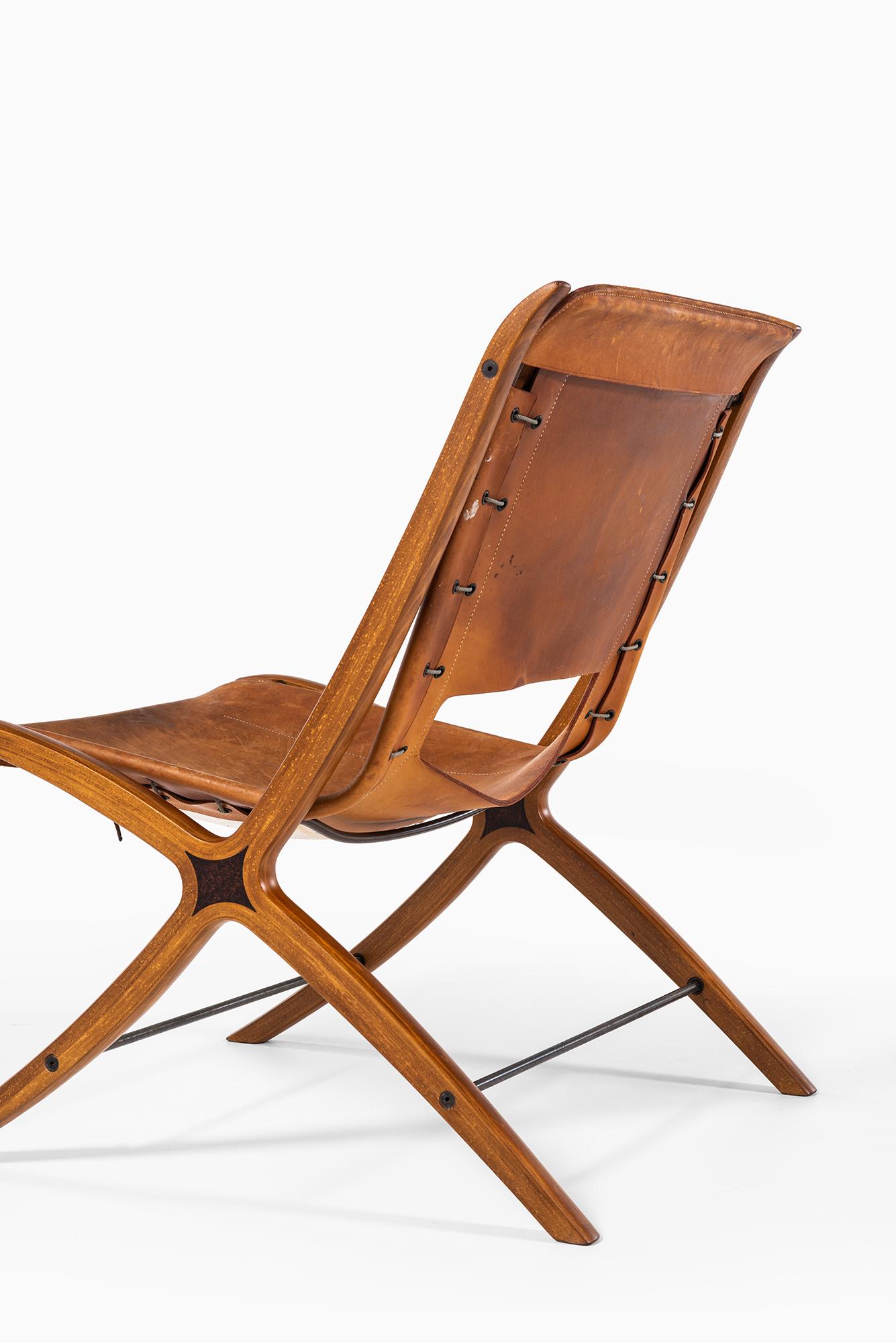 Peter Hvidt & Orla Mølgaard-Nielsen x Easy Chair by Fritz Hansen in Denmark For Sale 1