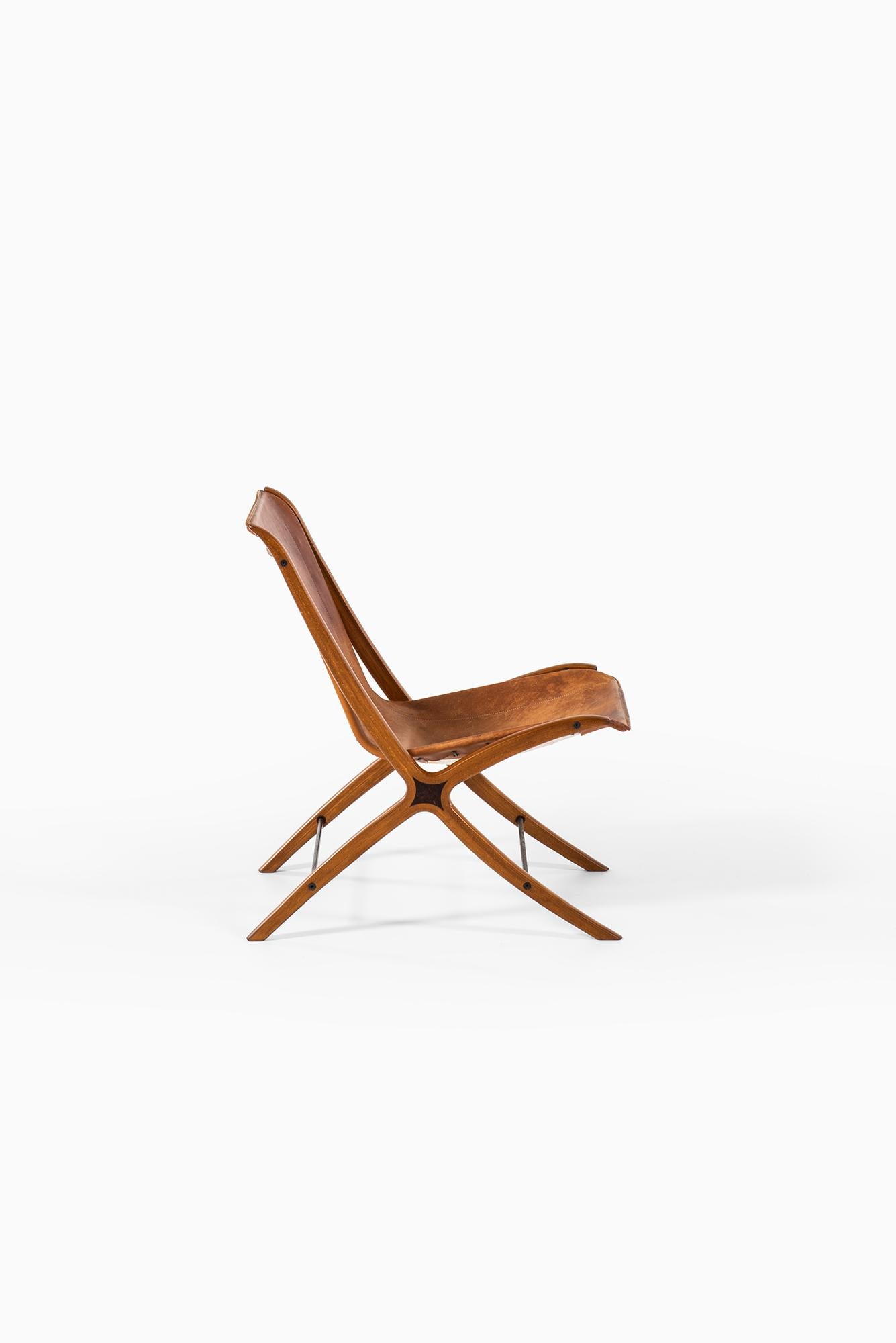 Danish Peter Hvidt & Orla Mølgaard-Nielsen x Easy Chair by Fritz Hansen in Denmark For Sale