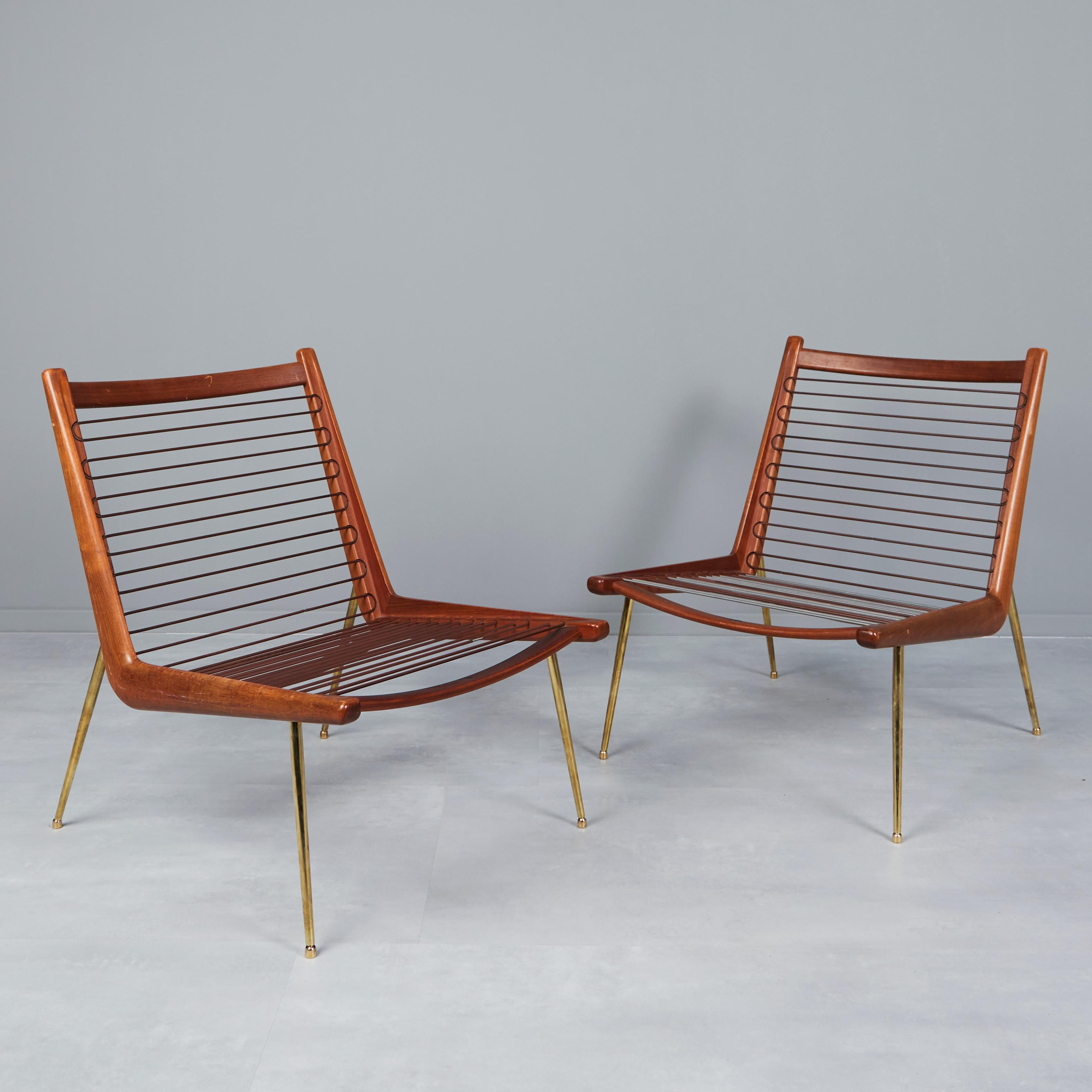 PETER HVIDT & ORLA MOLGAARD Sessel „Boomerang“ Frankreich & Sohn 1950 Dänemark (Dänisch) im Angebot