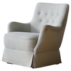 Peter Hvidt Orla Molgaard Classic Danish 1950s Lounge Chair