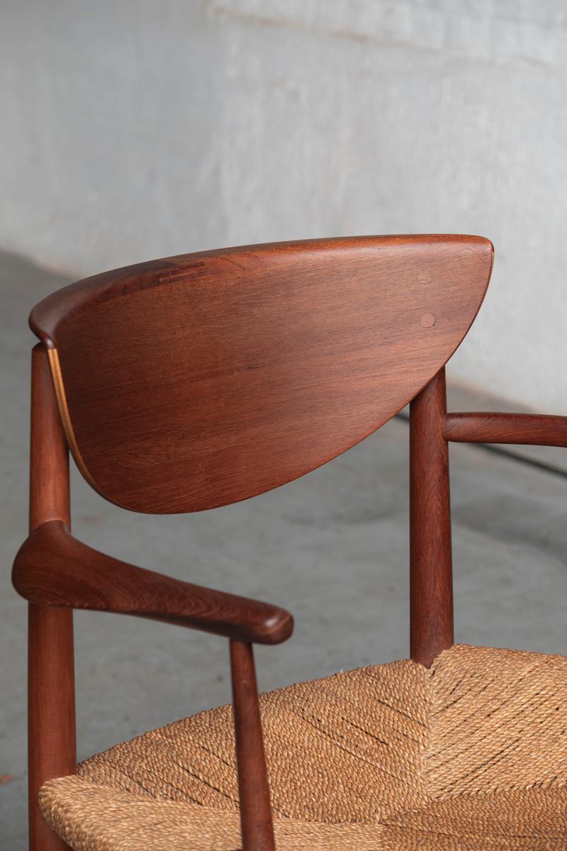 Peter Hvidt & Orla Molgaard 'Model 317' Chair for Soborg Mobler, Denmark, 1960s 4
