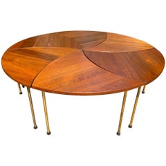 John Stuart Inc Furniture 40 For At 1stdibs Peter Hvidt Orla Molgaard Nielsen 6 Piece Pinwheel Tail Table