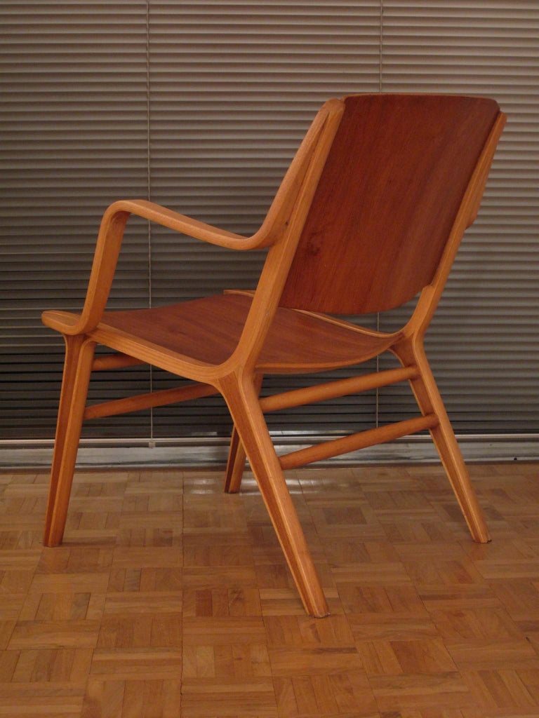 Peter Hvidt and Orla Molgaard Nielsen AX Chair For Fritz Hansen at ...